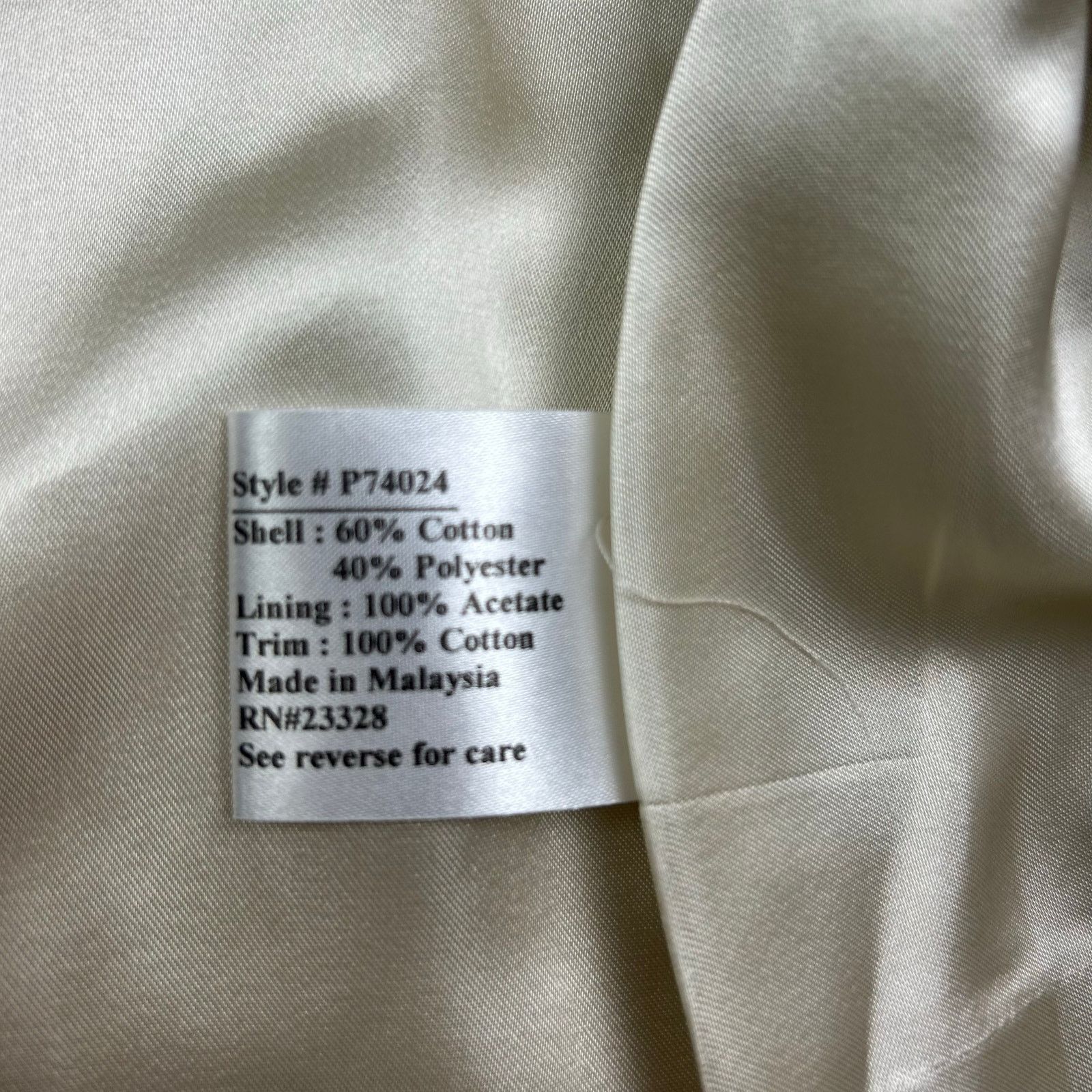 Pendleton × Vintage Pendleton Women's Trench Rain Jacket Size XS Coat Tan P74024 Size XS / US 0-2 / IT 36-38 - 8 Thumbnail