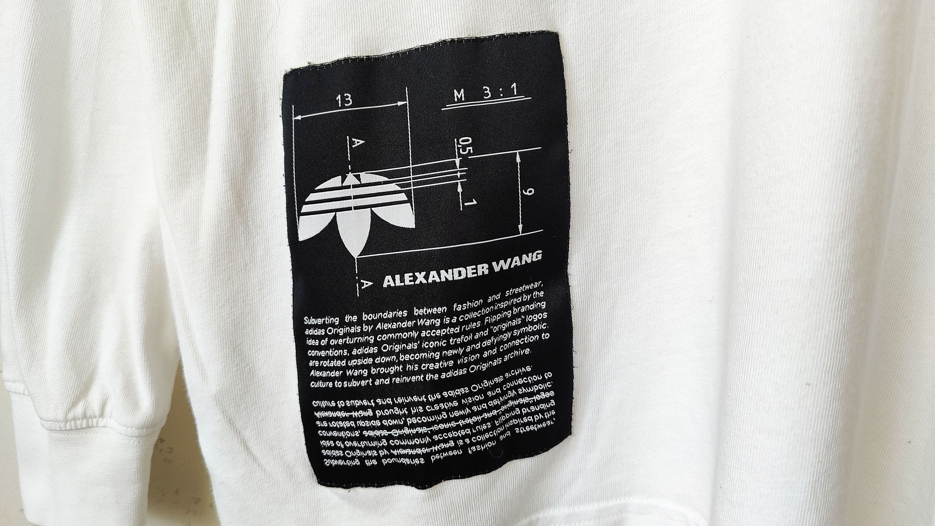 Adidas × Alexander Wang RARE Alexander Wang x Adidas Era Print Longsleeve Size US M / EU 48-50 / 2 - 6 Thumbnail