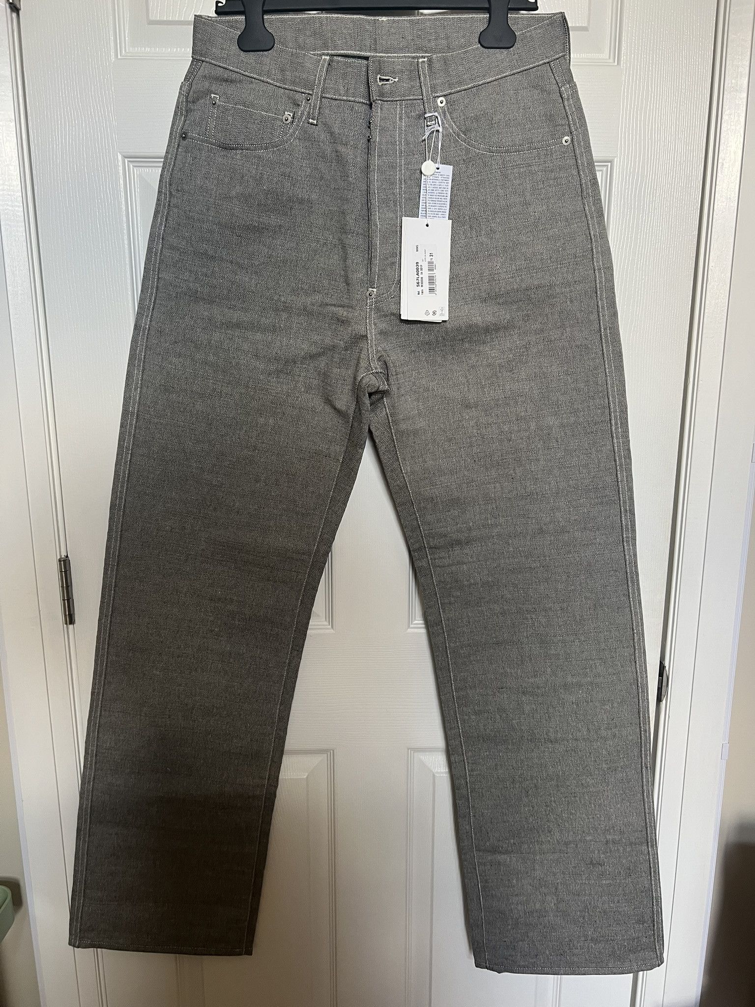 Maison Margiela Broken Twill Turn Up Jeans sz 31