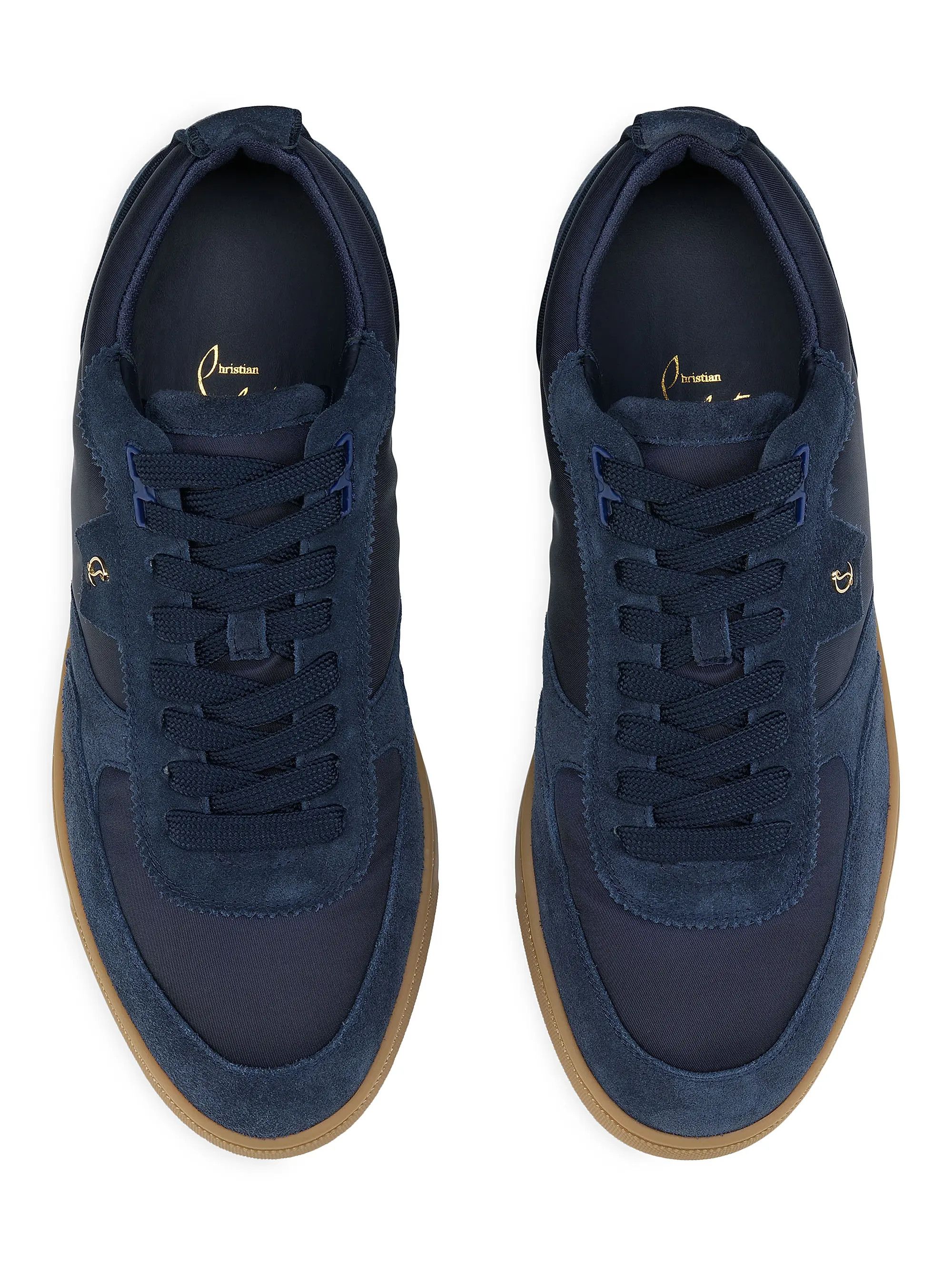 Christian Louboutin os11x0126 Tutti Rui Low Top Sneakers in Blue Size US 10 / EU 43 - 4 Thumbnail
