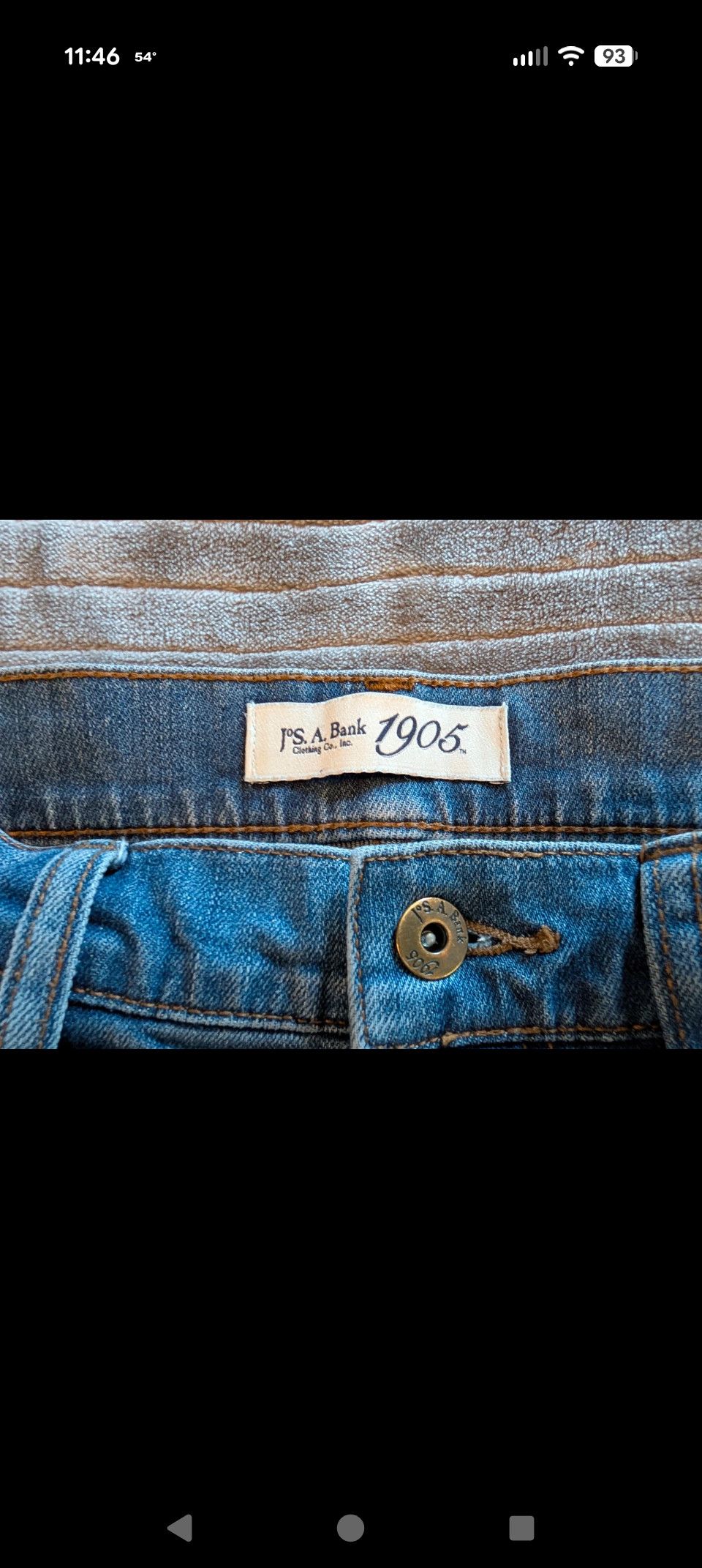 Jos. A. Bank Jos. A. Bank 1905 Collection men's tailored fit jeans Size US 32 / EU 48 - 4 Thumbnail