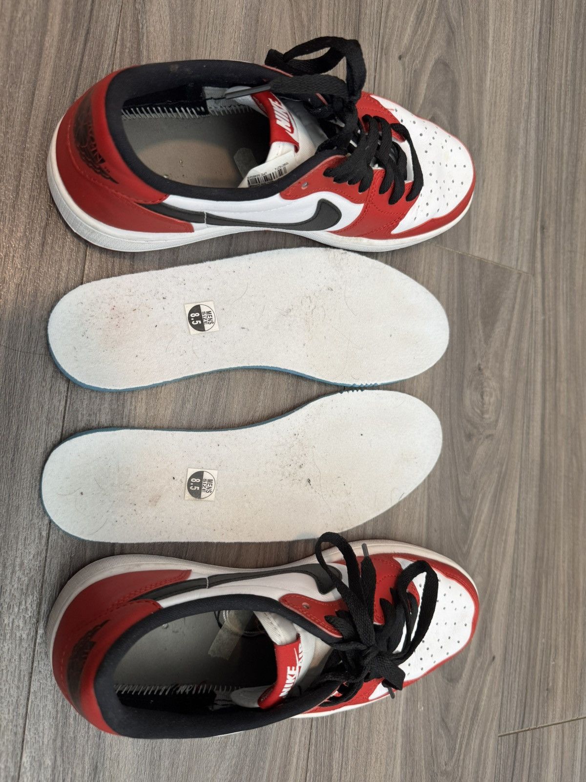 Jordan Brand × Nike Jordan 1 retro low chicago 2016. US M 8.5. Rare size Size US 8.5 / EU 41-42 - 8 Thumbnail