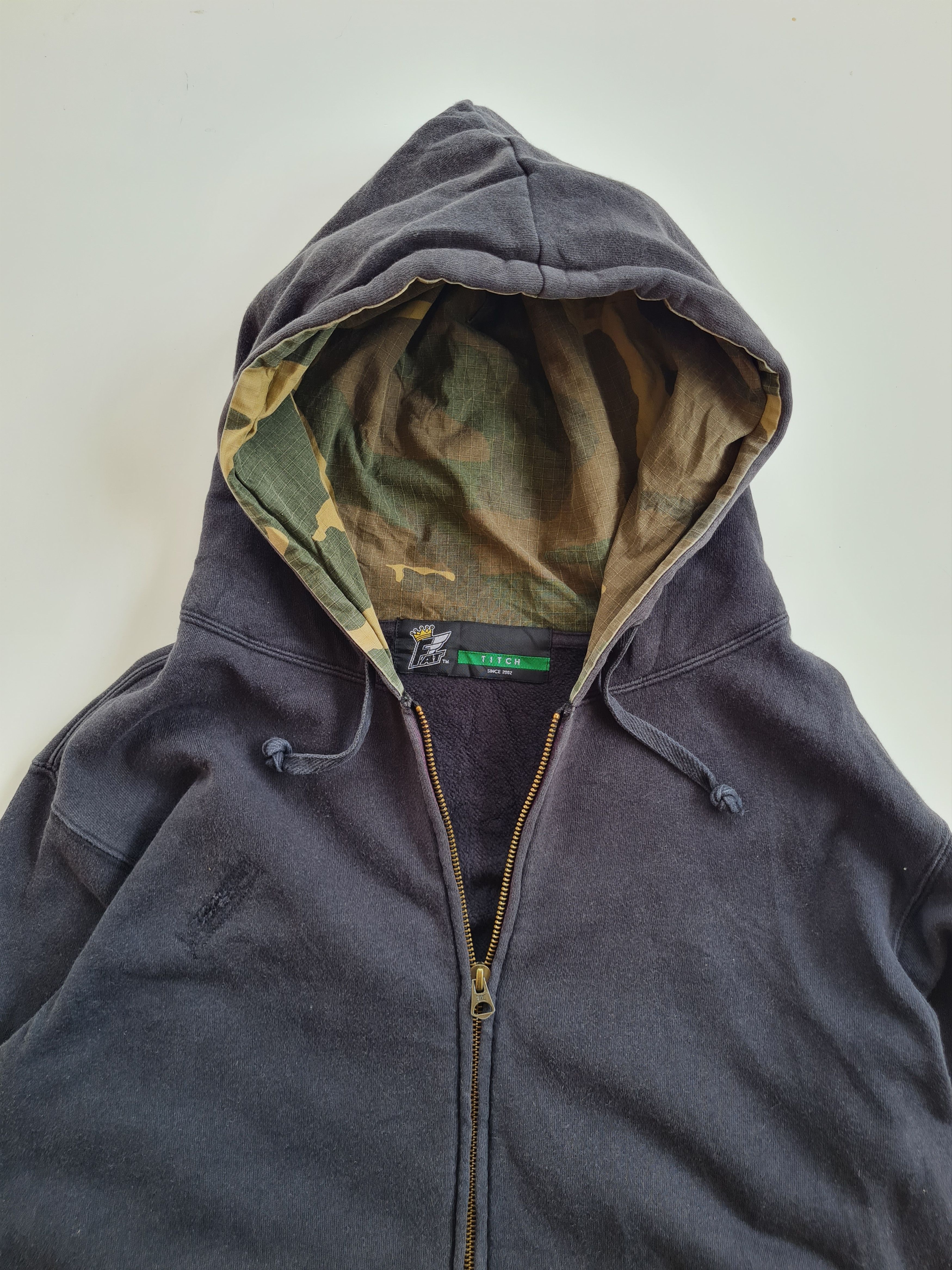 Vintage Vintage Hoodie Zipper Titch Size US M / EU 48-50 / 2 - 5 Thumbnail
