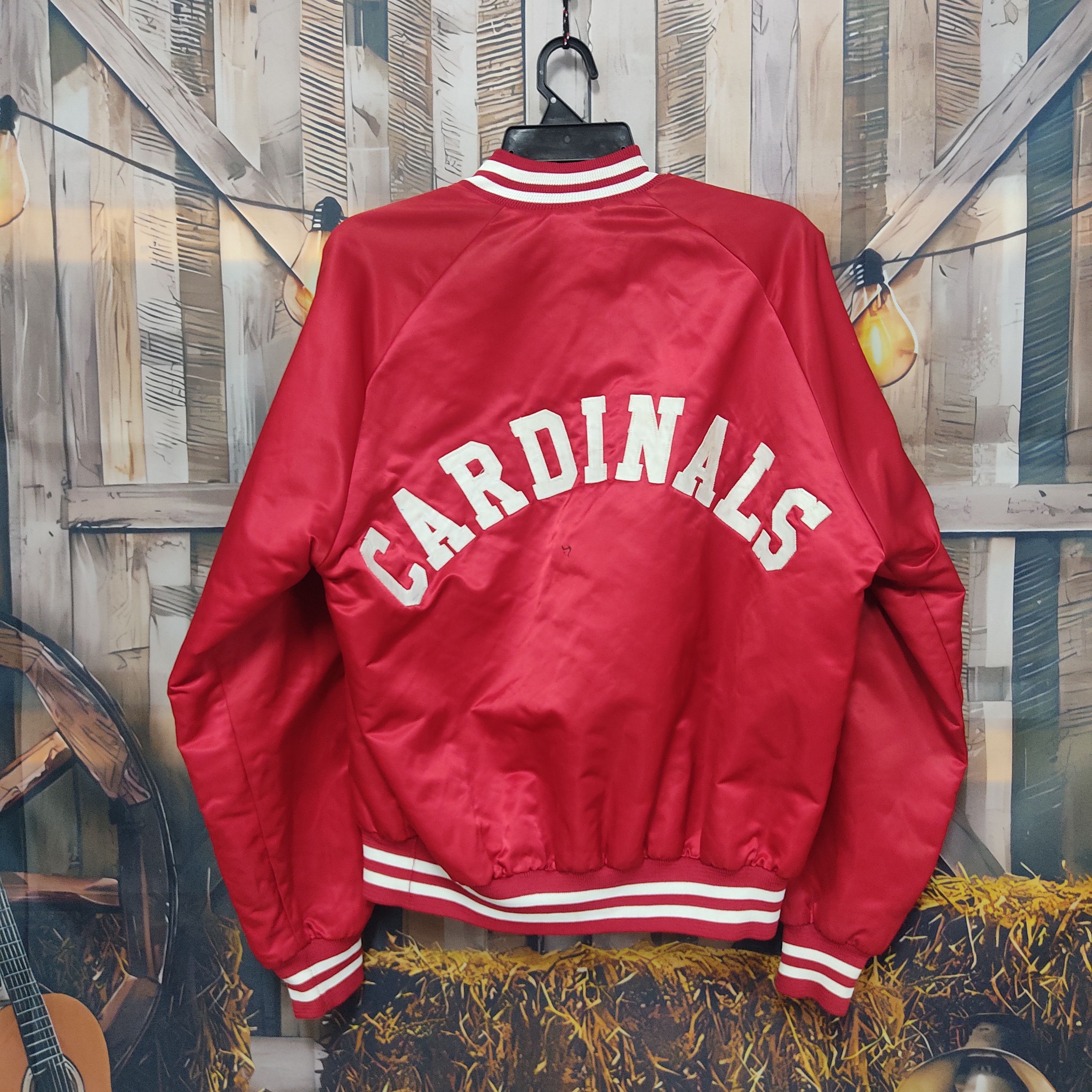 Chalk Line × MLB × Vintage ST. LOUIS CARDINALS by Chalk Line Bomber Jacket Size US M / EU 48-50 / 2 - 2 Thumbnail