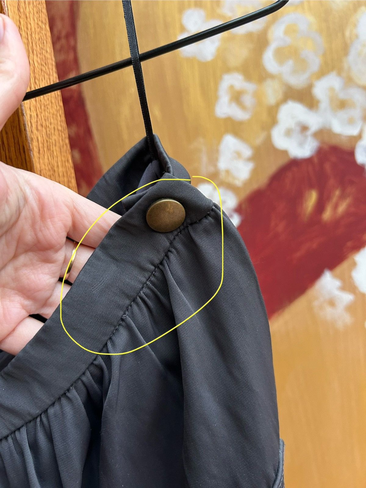 Lanvin × Vintage Lanvin Paris Eté 2007 Silk Front Snap Pocket Detail Skirt Size 27" / US 4 / IT 40 - 10 Thumbnail