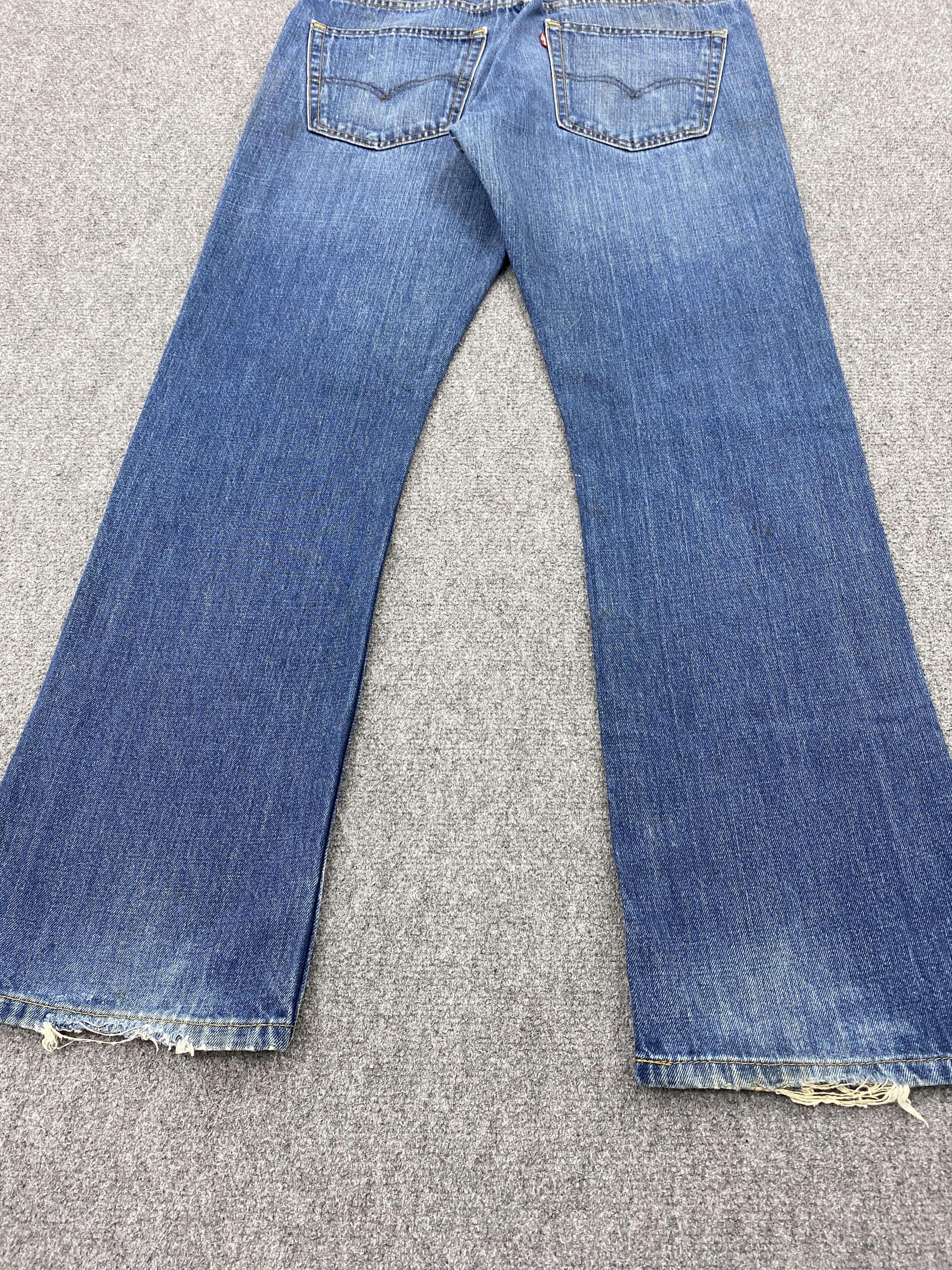 Levi's Vintage Levis 527 Bootcut Faded Blue Jeans DP2593 Size US 32 / EU 48 - 16 Thumbnail