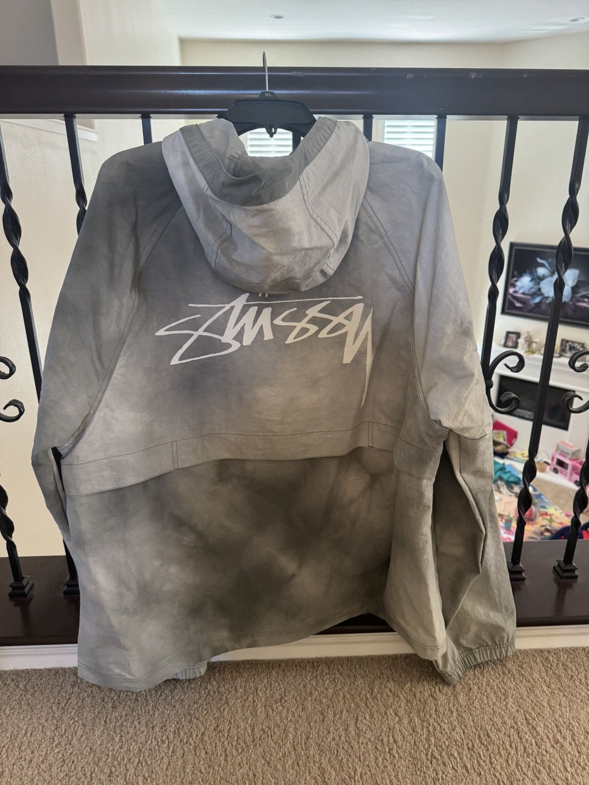 Stussy Stussy Beach Shell Wave Dye Zip Hoodie 'Sage' Size US XXL / EU 58 / 5 - 3 Thumbnail