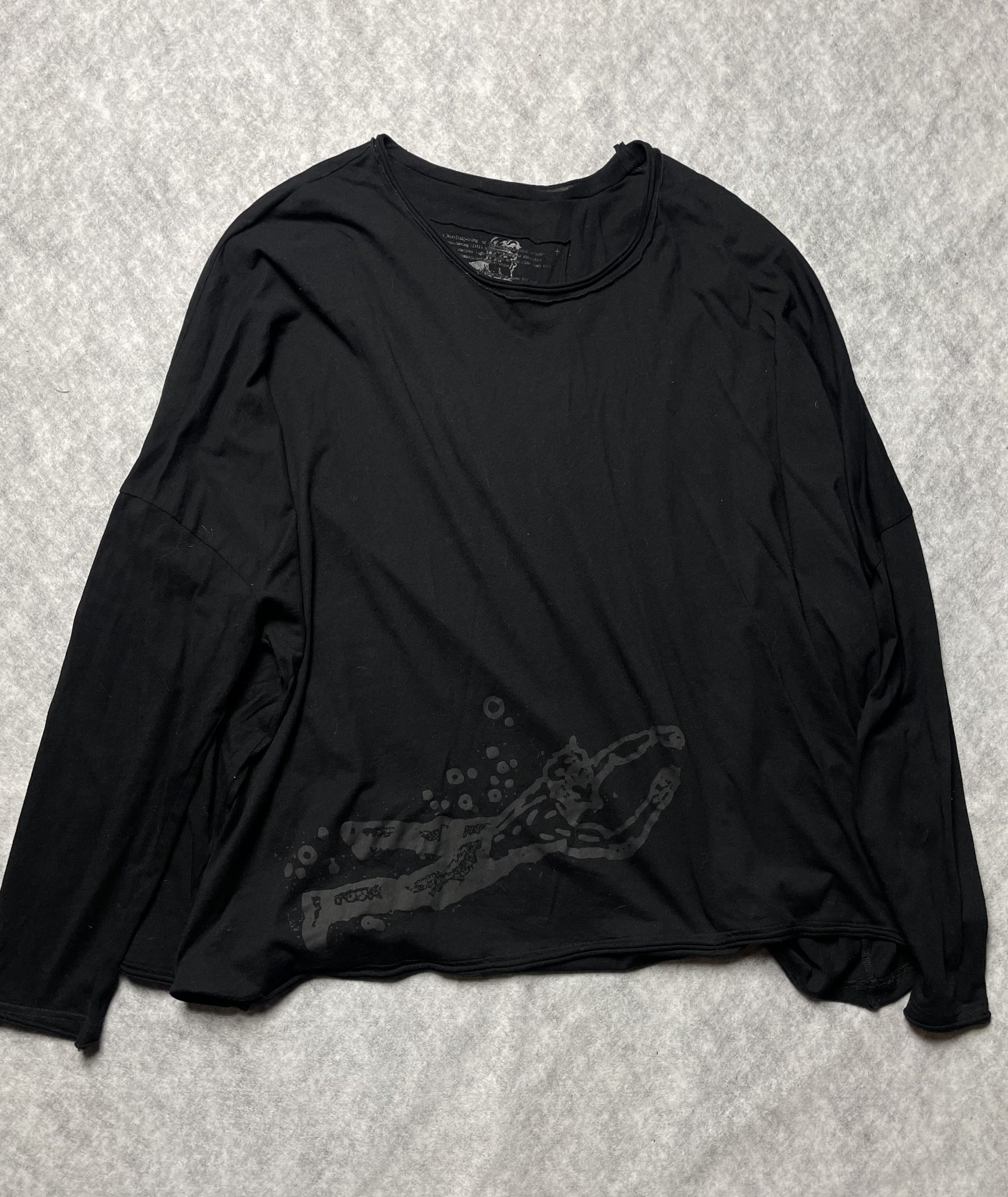 Rundholz RUNDHOLZ Black Label Bubble Print Long Sleeve Oversized Top Size S / US 4 / IT 40 - 6 Thumbnail