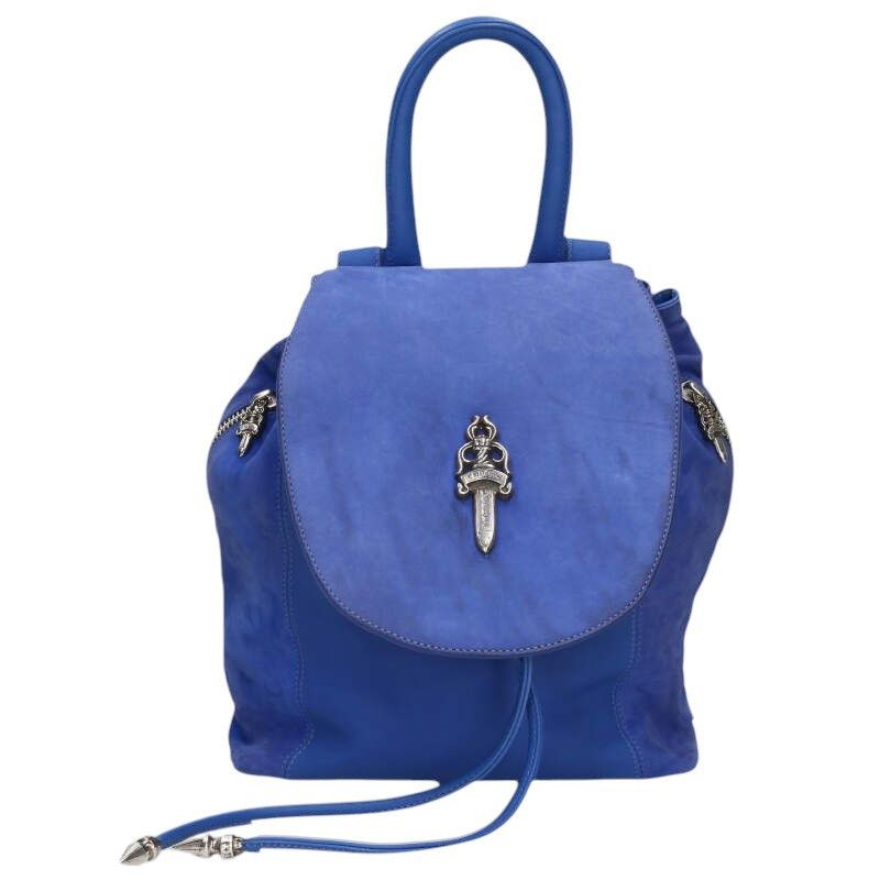 Chrome Hearts Leather backpack with dagger IGGY MINI | Grailed