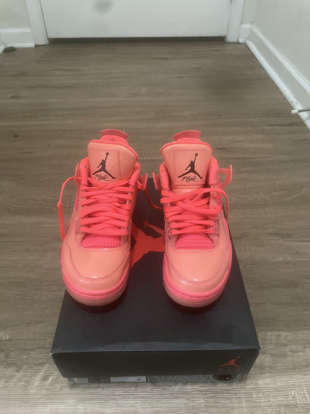 womens retro 4 hot punch