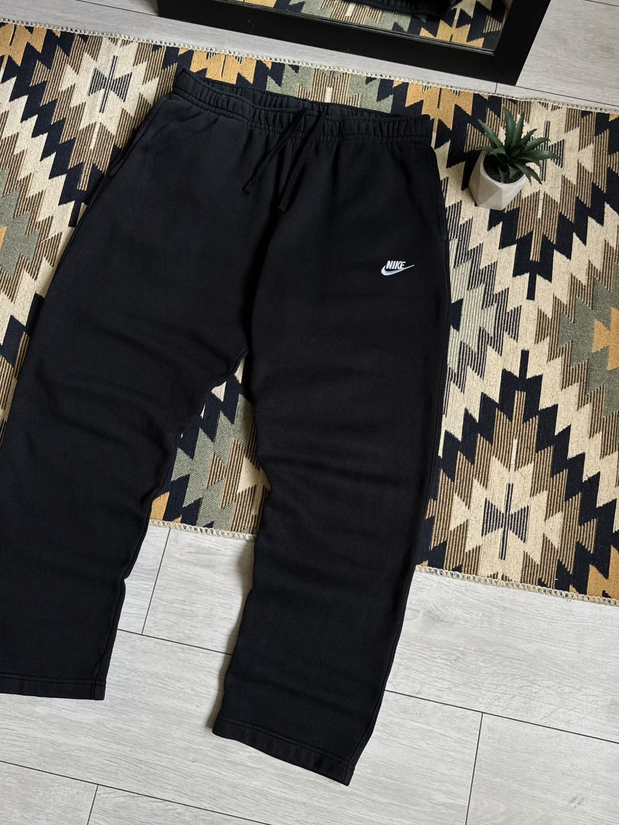 Nike Nike Baggy Y2K Swoosh Drill Sweatpants Size US 36 / EU 52 - 3 Thumbnail