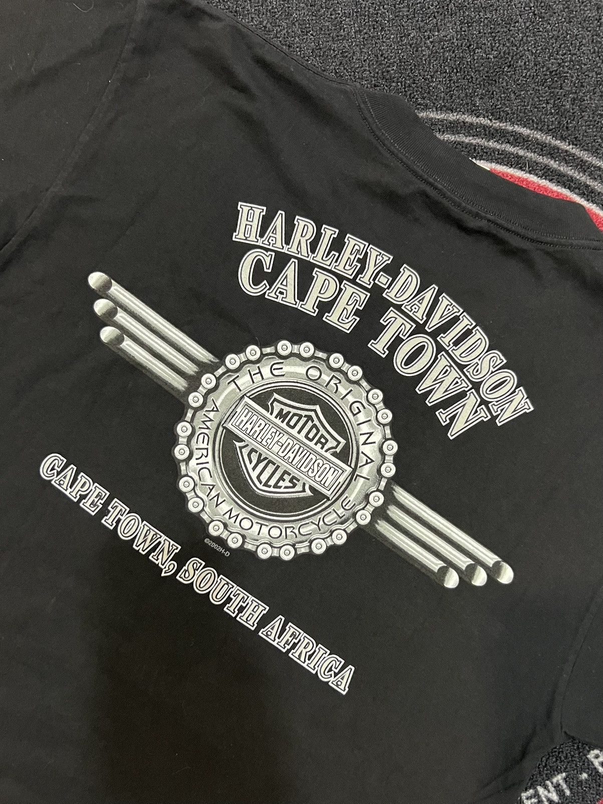 Harley Davidson × Vintage Vintage 00s Wolf Eagle T-shirt Size L Size US L / EU 52-54 / 3 - 4 Thumbnail