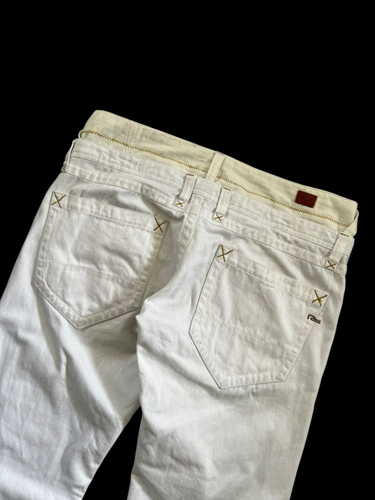 Nicole Club Nicole Club For Men Double Waist Twist Flare Denim Size US 35 - 9 Thumbnail