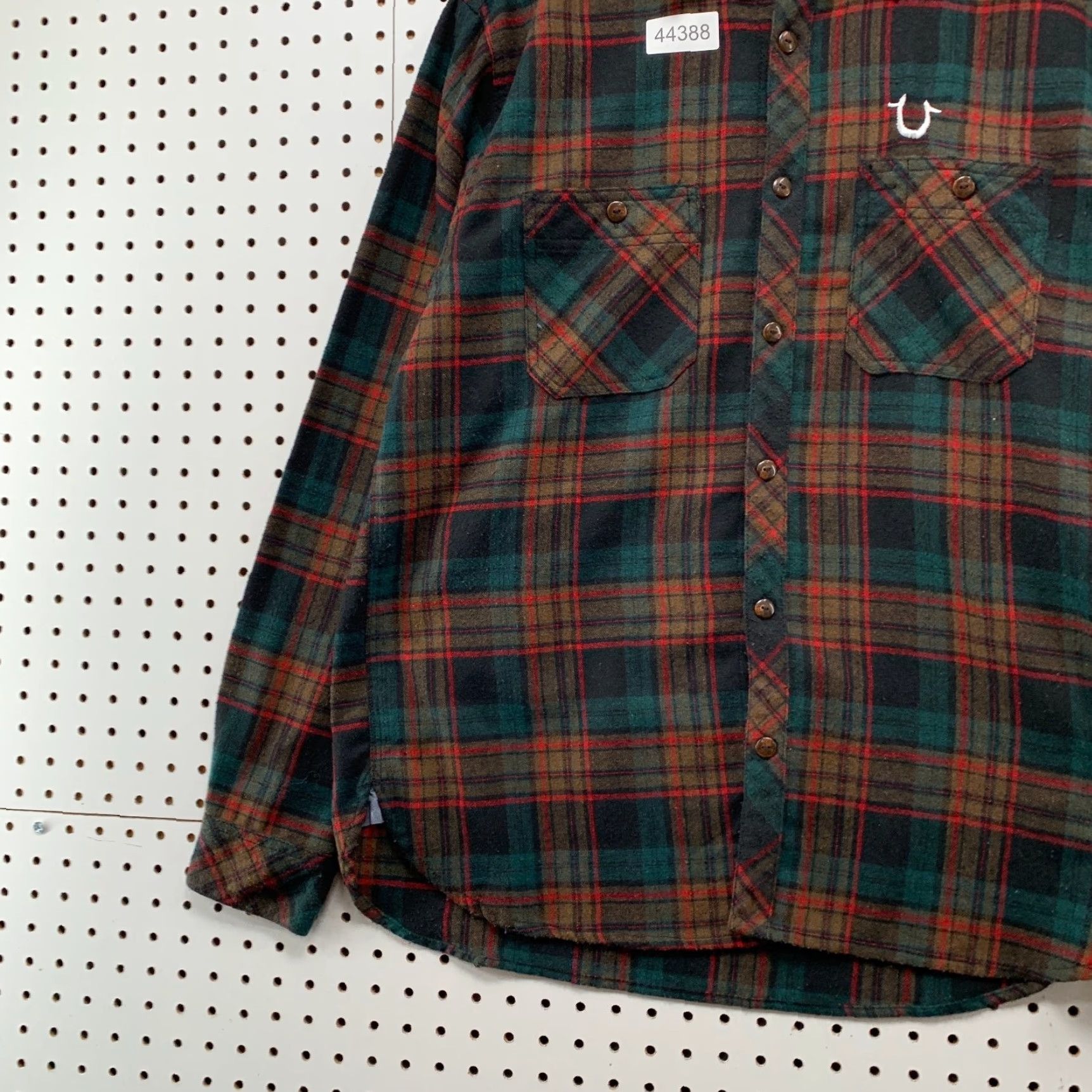 True Religion True Religion Shirt Mens Large Tartan Plaid Flannel Long Sleeve Button-Up Casual Hip Hop Western Multicolor Cotton Size US L / EU 52-54 / 3 - 3 Thumbnail
