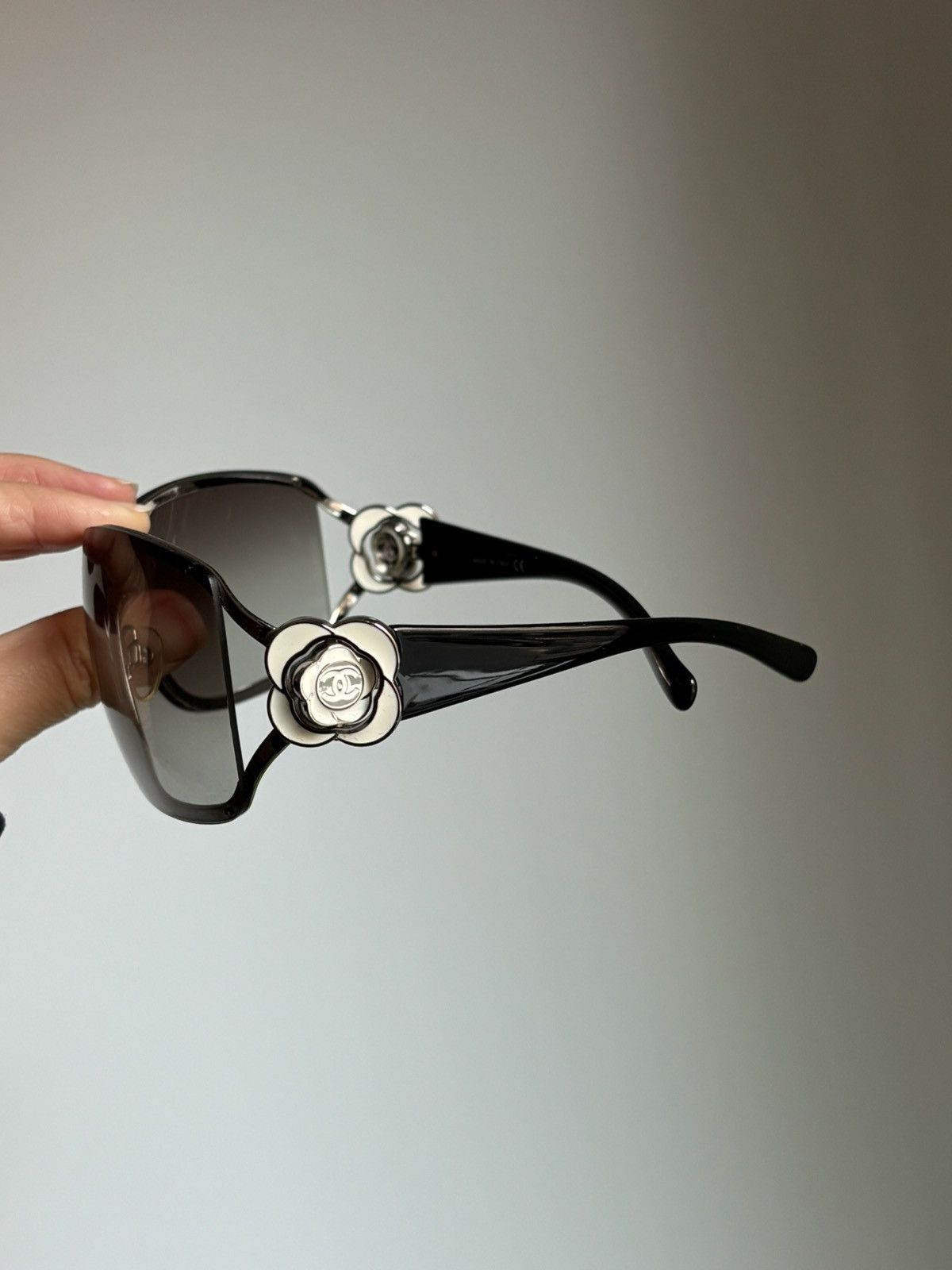 Chanel CHANEL SUNGLASSES 4164 LOGO CC Wrap Metal Vintage Iconic Size ONE SIZE - 10 Thumbnail