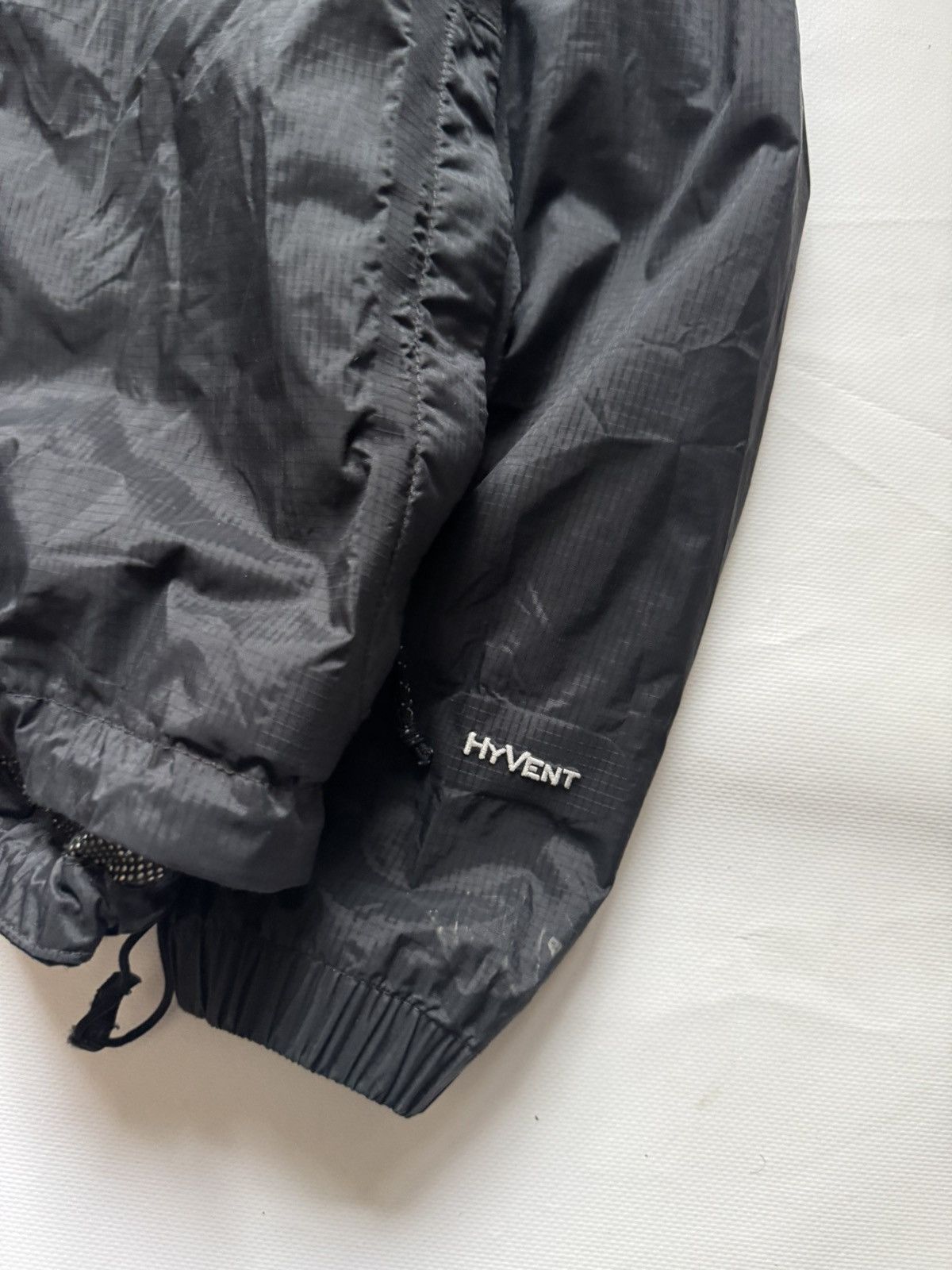 The North Face The North Face HyVent Waterproof Rain Jacket — Triple Black Size L / US 10 / IT 46 - 5 Thumbnail