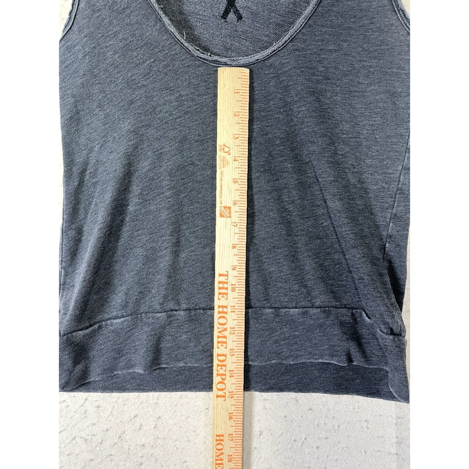 Fabletics FABLETICS Tank Top Gray Scoop Neck Low Back Size Small Women Pullover Size S / US 4 / IT 40 - 4 Thumbnail