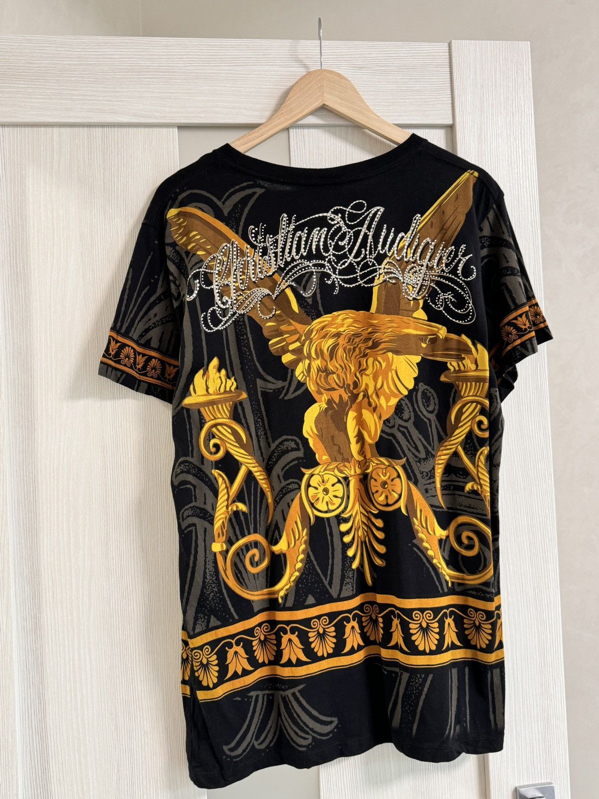 Christian Audigier × Ed Hardy × Vintage Hardy Tee Pantera Logo Y2K Christian Audigier Size L Size US L / EU 52-54 / 3 - 1 Thumbnail