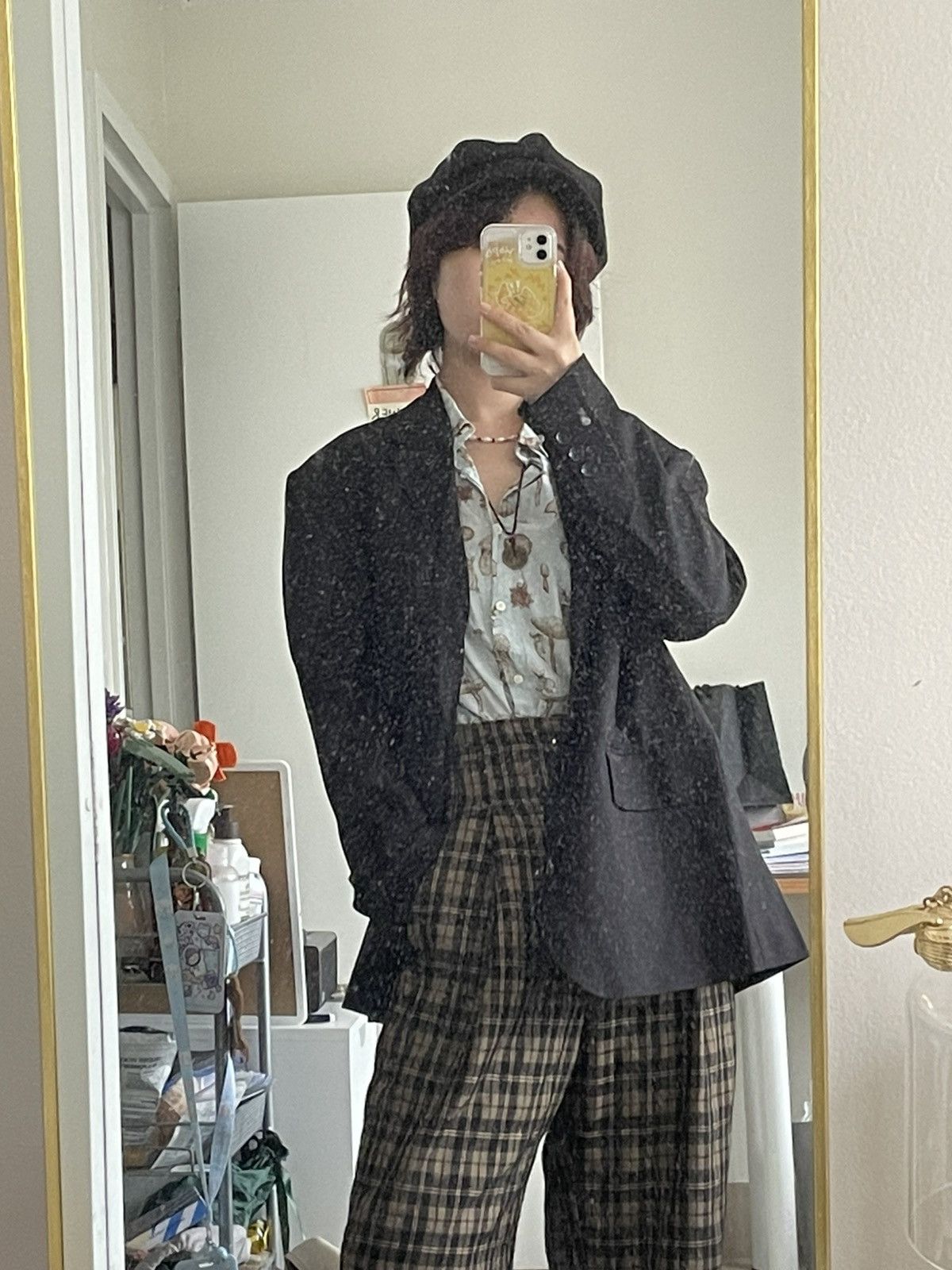 Vintage Basic Oversized Blazer Ledin Size S / US 4 / IT 40 - 3 Thumbnail