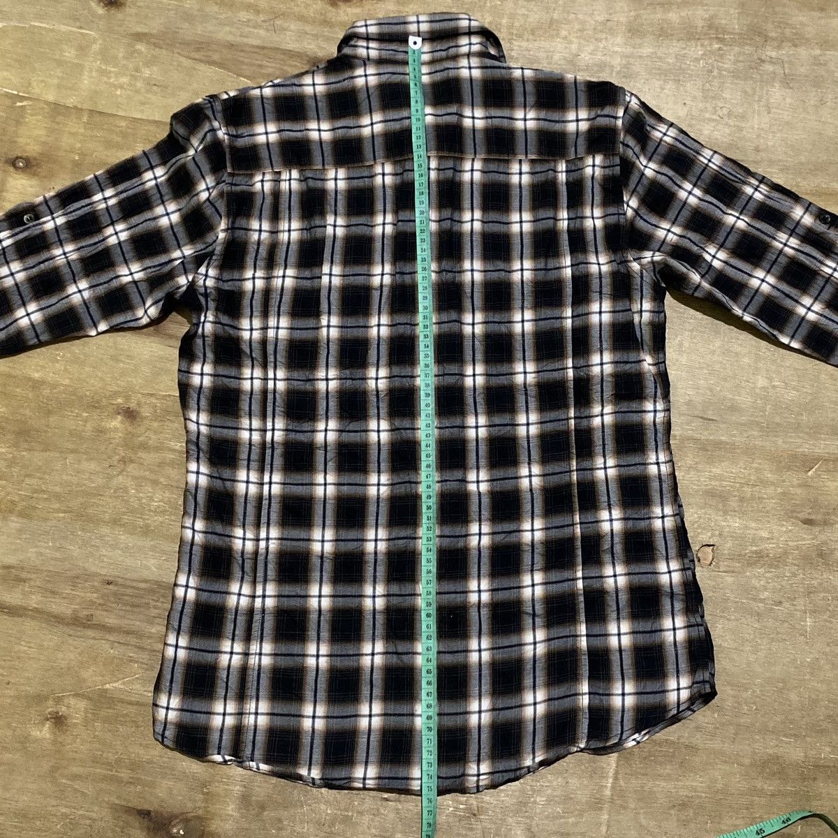 Issey Miyake × Japanese Brand × Tete Homme Tete homme by issey miyake plaid shirt Size US M / EU 48-50 / 2 - 9 Thumbnail