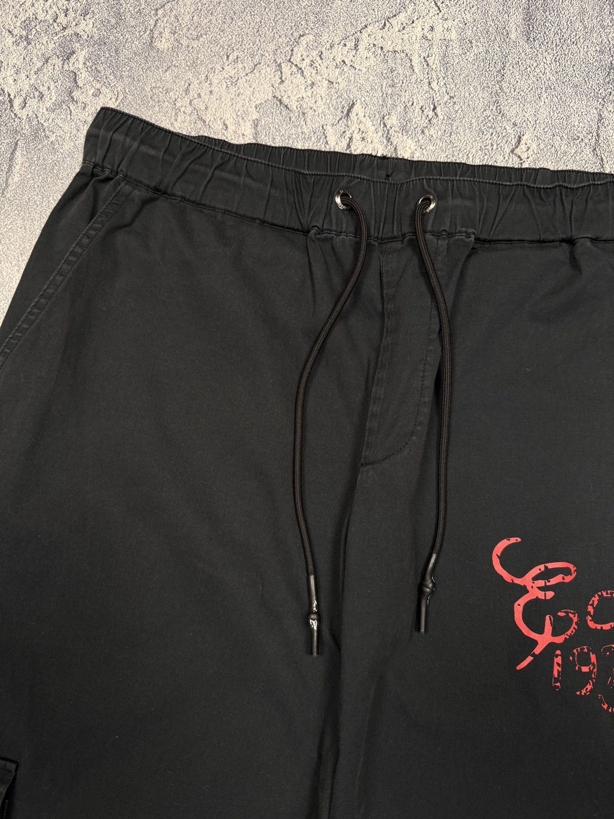 Ed Hardy Women Ed Hardy Pants Vintage Big Logo Y2k Style Rap Size 34" / US 12 / IT 48 - 4 Thumbnail