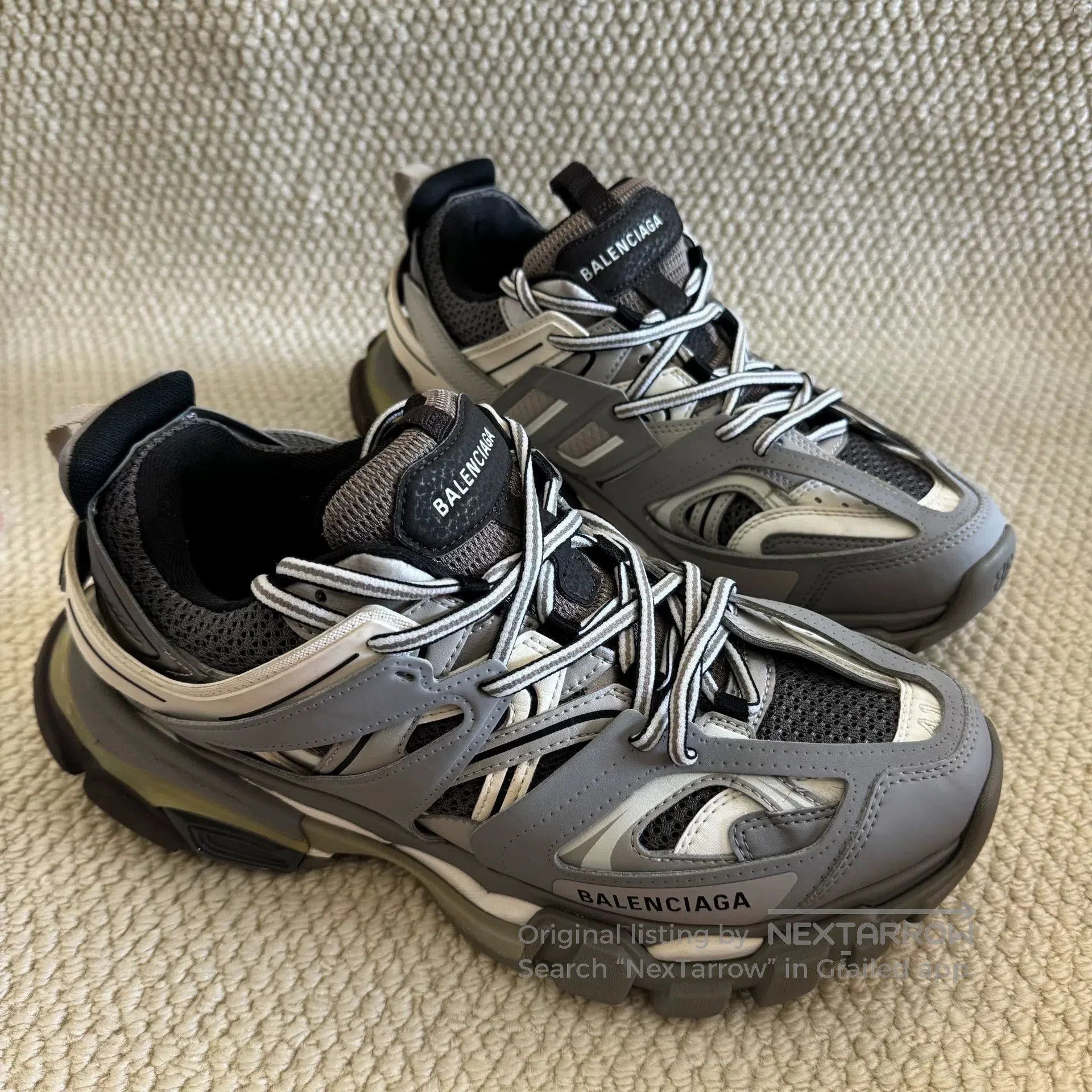 Balenciaga balenciaga track 1.0 retro low. Size US 8 / EU 41 - 3 Thumbnail