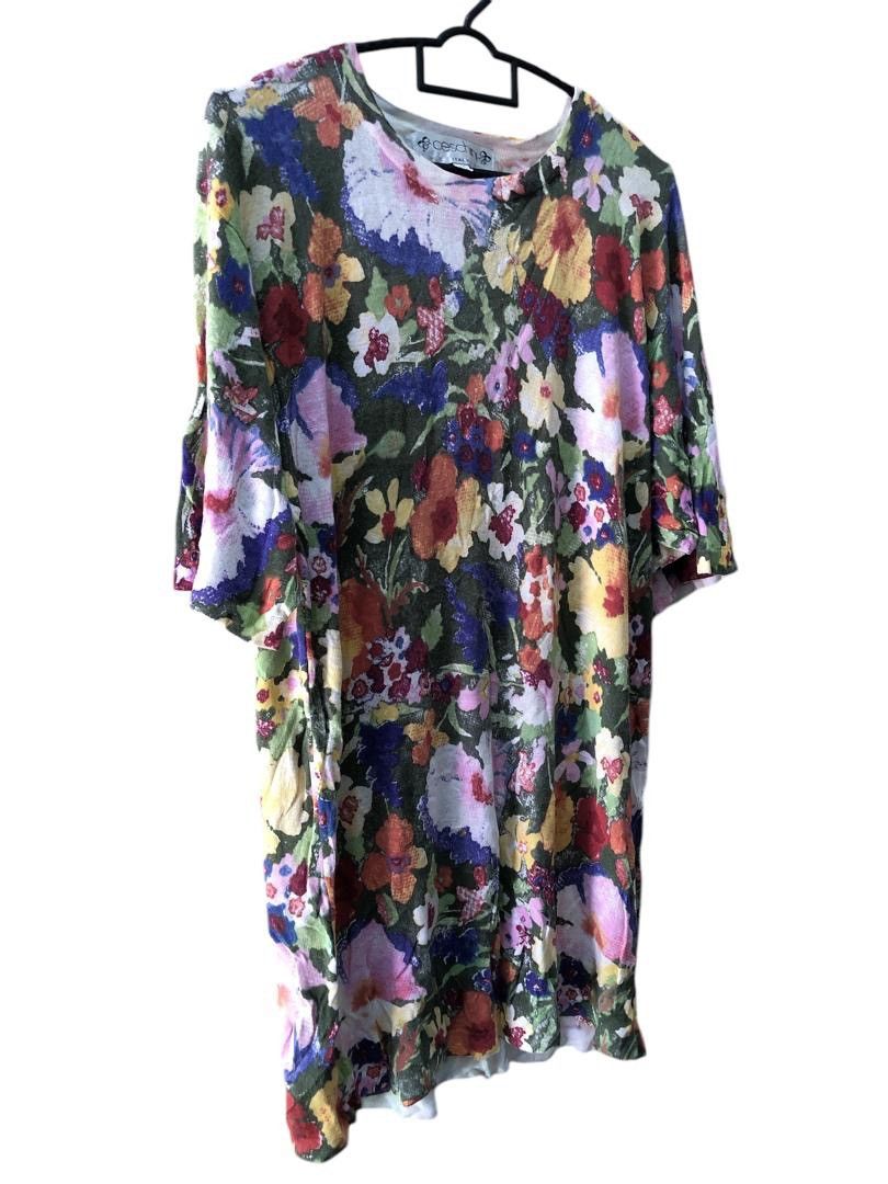 Vintage Vintage Ceschini Viscos tshirt Size L / US 10 / IT 46 - 1 Thumbnail