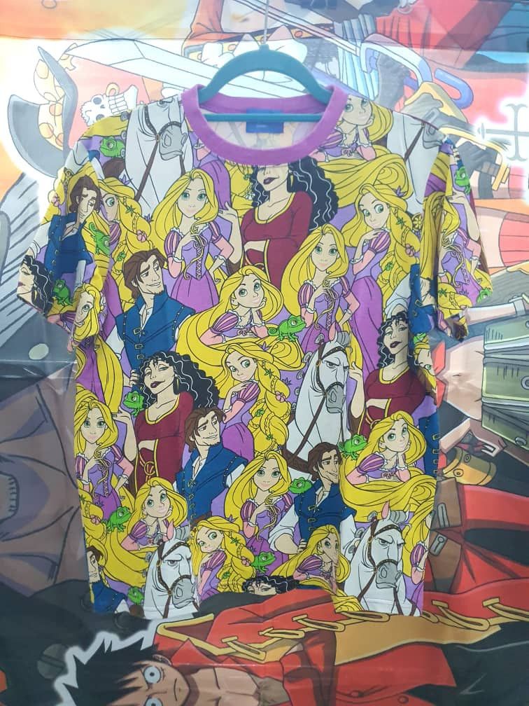 Cartoon Network Rare Rapunzel x Disney full print shirt Size US M / EU 48-50 / 2 - 2 Thumbnail