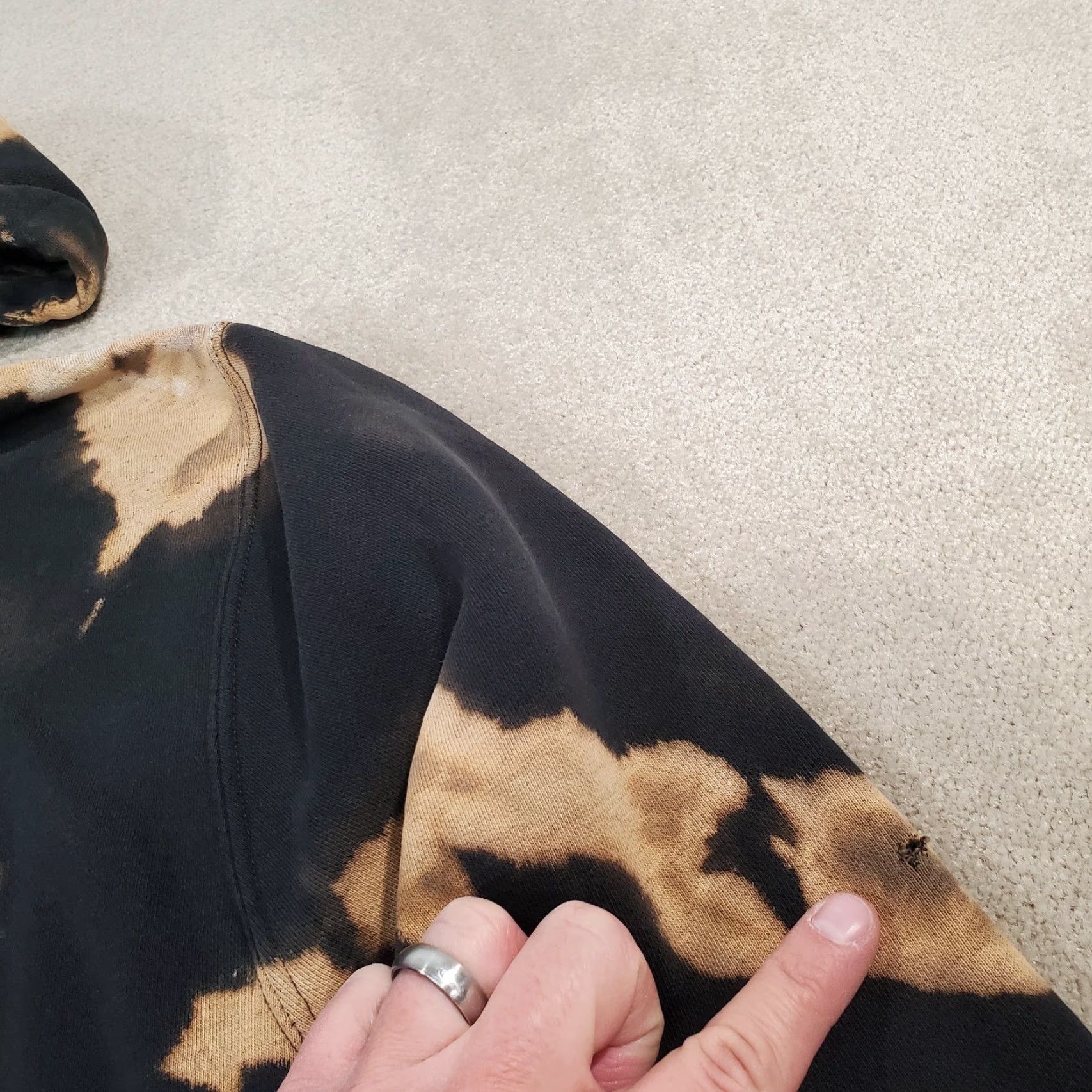 Nike **Black Nike Mens Hoodie Medium Pullover Geometric Tie Dye BV2654 00A** User: Black Nike Mens Hoodie Medium Pullover Geometric Tie Dye BV2654 00A Size US M / EU 48-50 / 2 - 4 Thumbnail