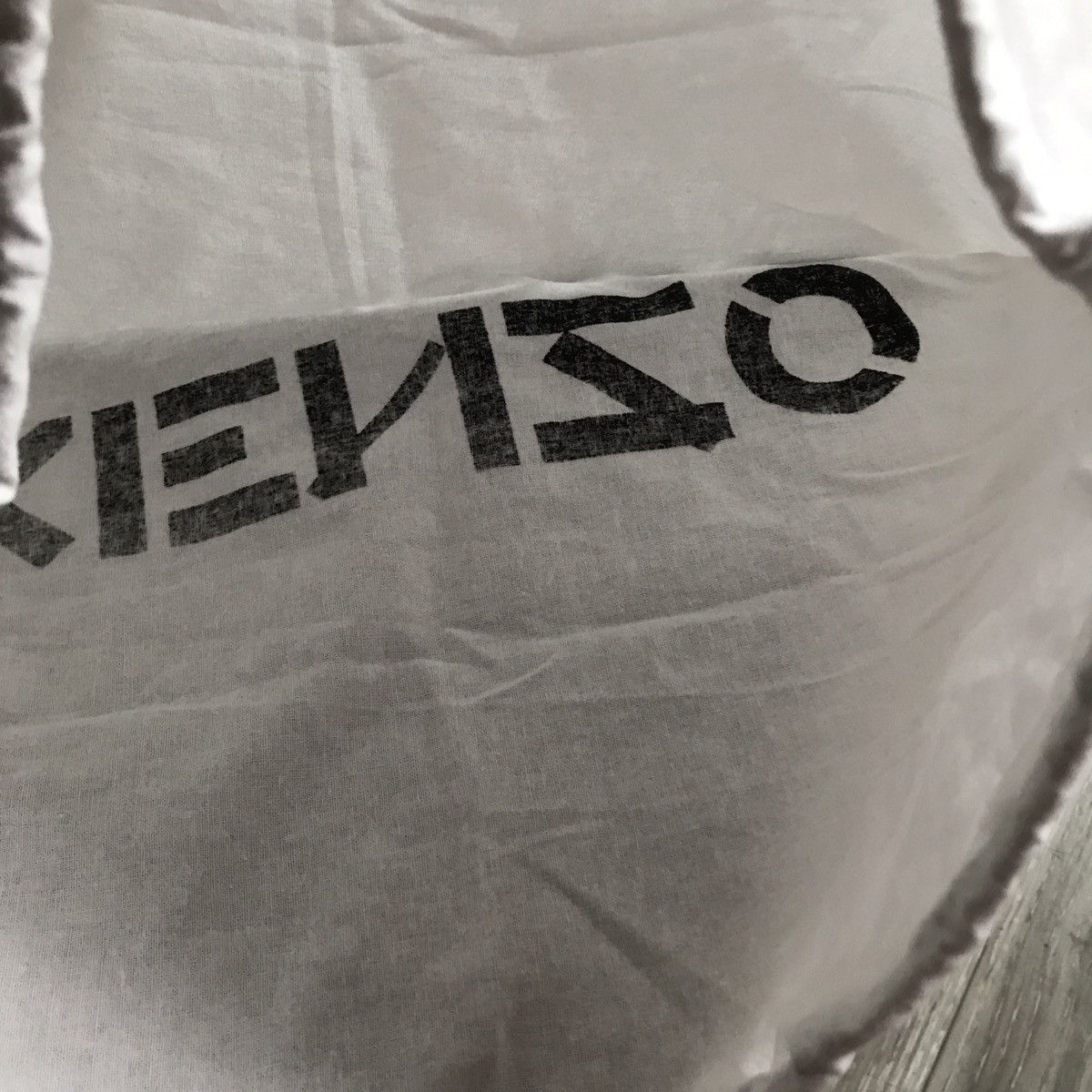 Kenzo Kenzo White Fleece Dustbag Size ONE SIZE - 3 Thumbnail