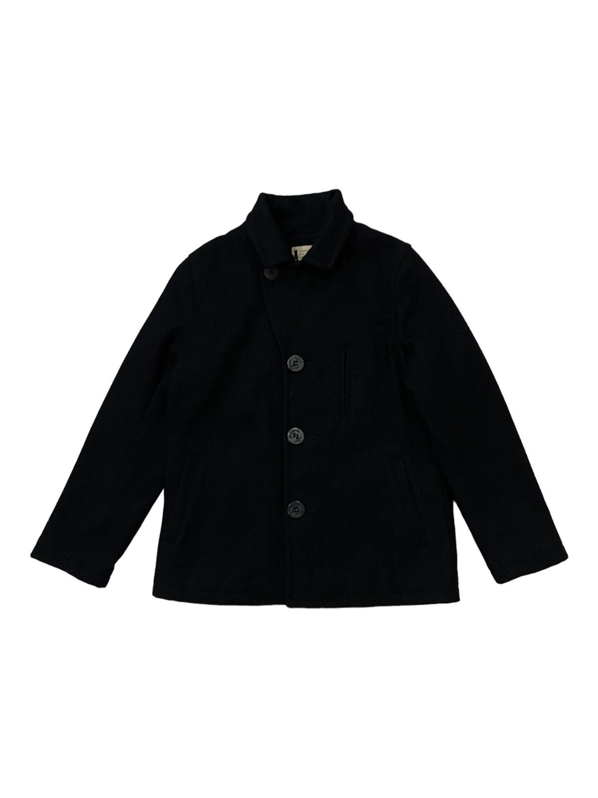 Japanese Brand Cube Sugar Wool Bondage Punk Winter Coat Jacket Size US M / EU 48-50 / 2 - 2 Thumbnail