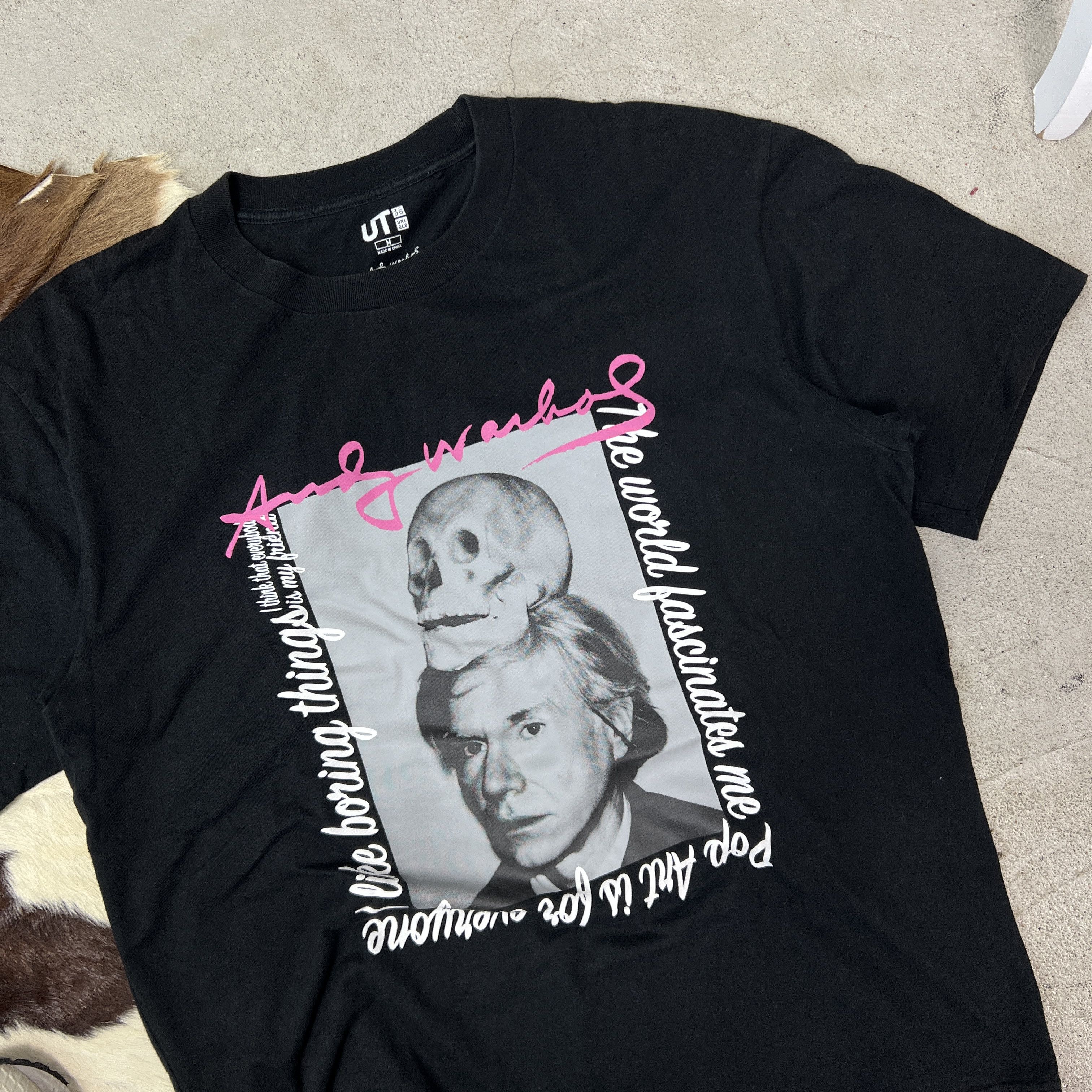 Vintage Vintage Streetwear Printed UNIQLO x Andy Warhol T-shirt Y2K Size US M / EU 48-50 / 2 - 3 Thumbnail