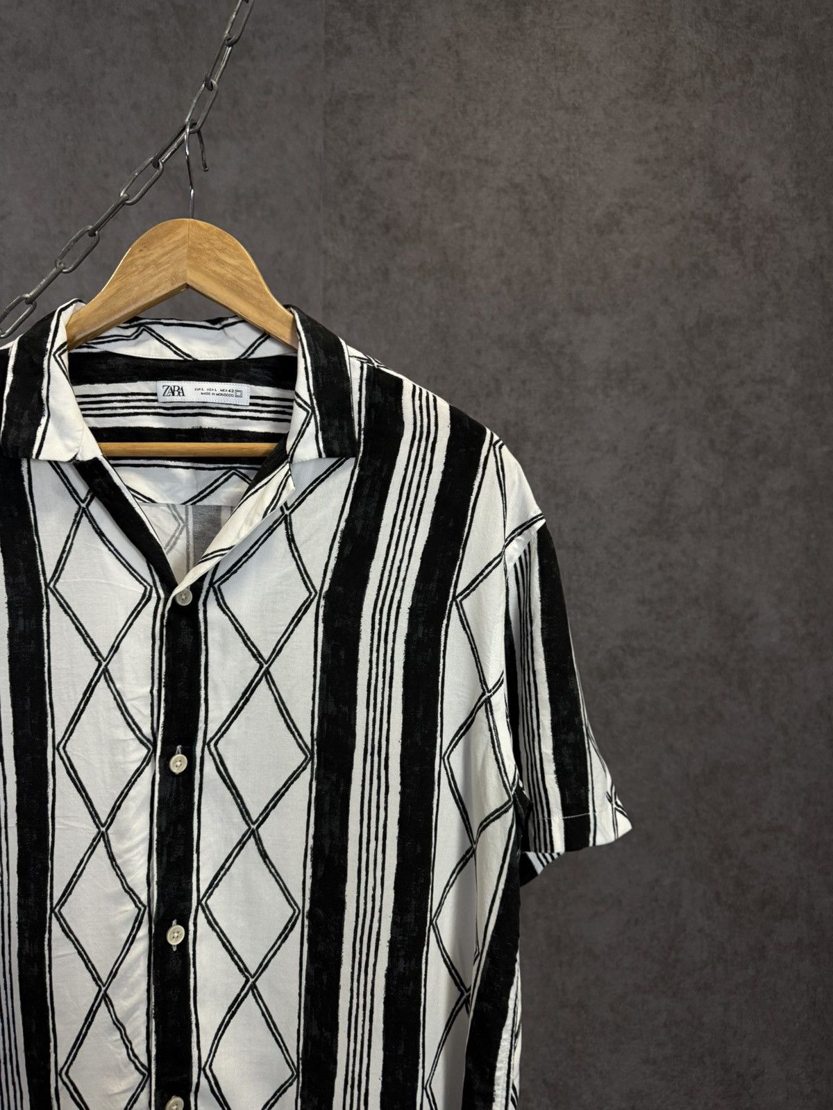 Zara Zara Man art crazy shirt Size US L / EU 52-54 / 3 - 2 Thumbnail