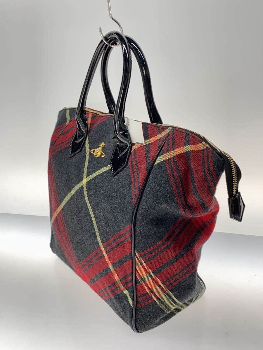 Vivienne Westwood Plaid Orb Tote Bag Size ONE SIZE - 2 Thumbnail