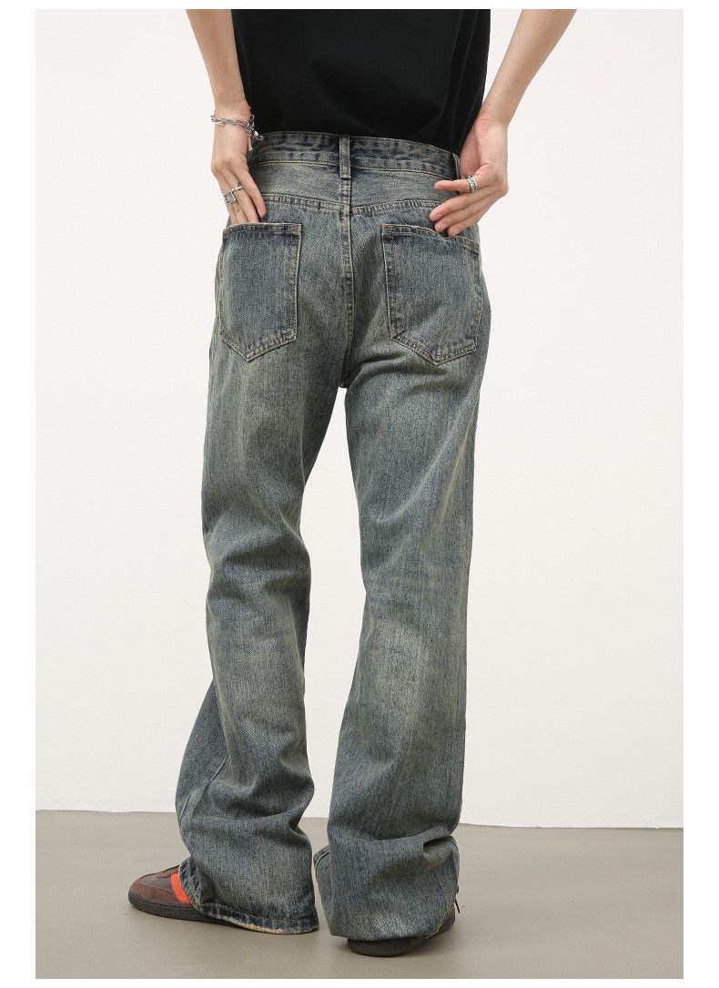 Japanese Brand Trendy retro distressed flared jeans y2k Size US 34 / EU 50 - 5 Thumbnail