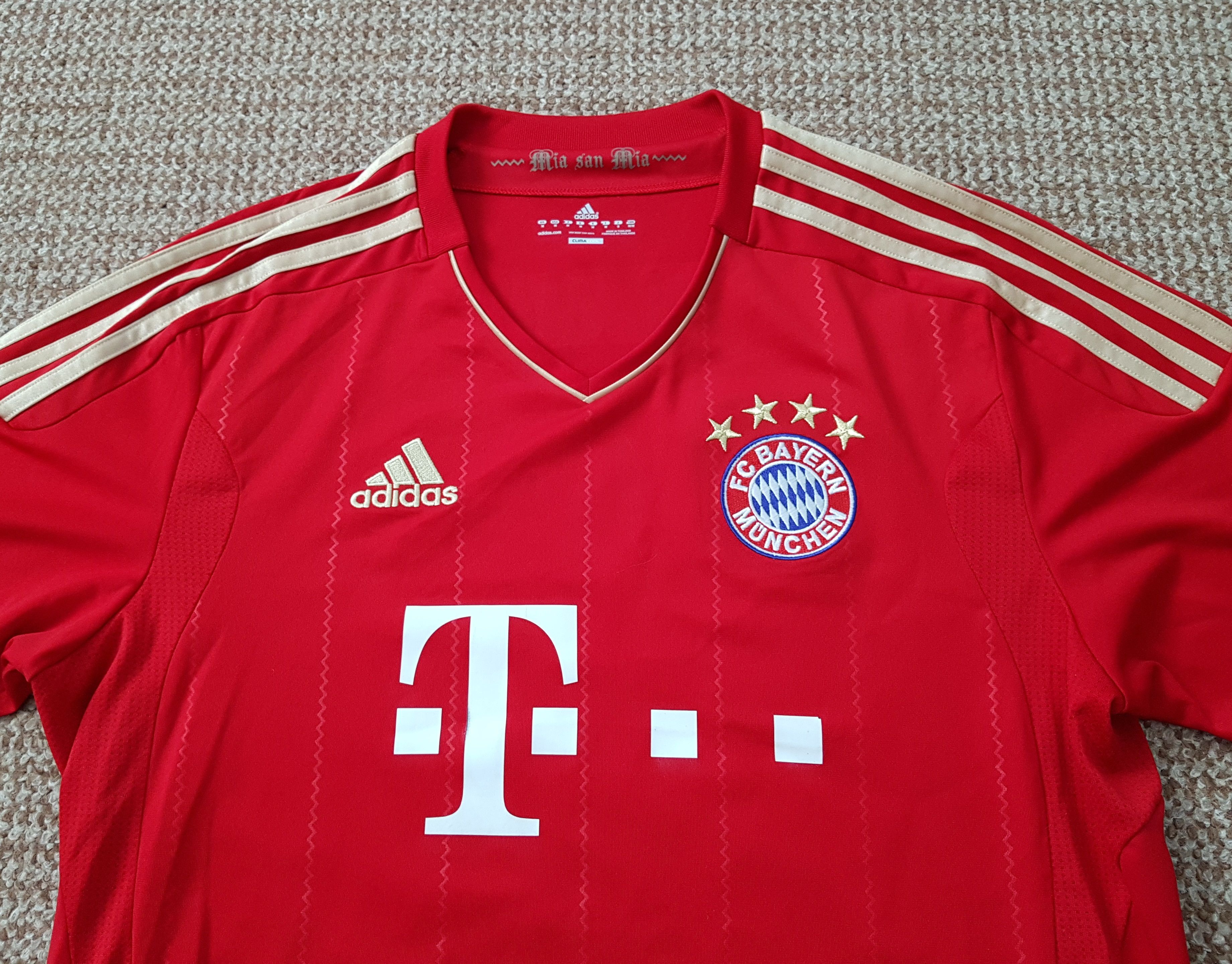 Adidas Adidas Bayern Munich 2012 Home Football Soccer Jersey Size US M / EU 48-50 / 2 - 3 Thumbnail