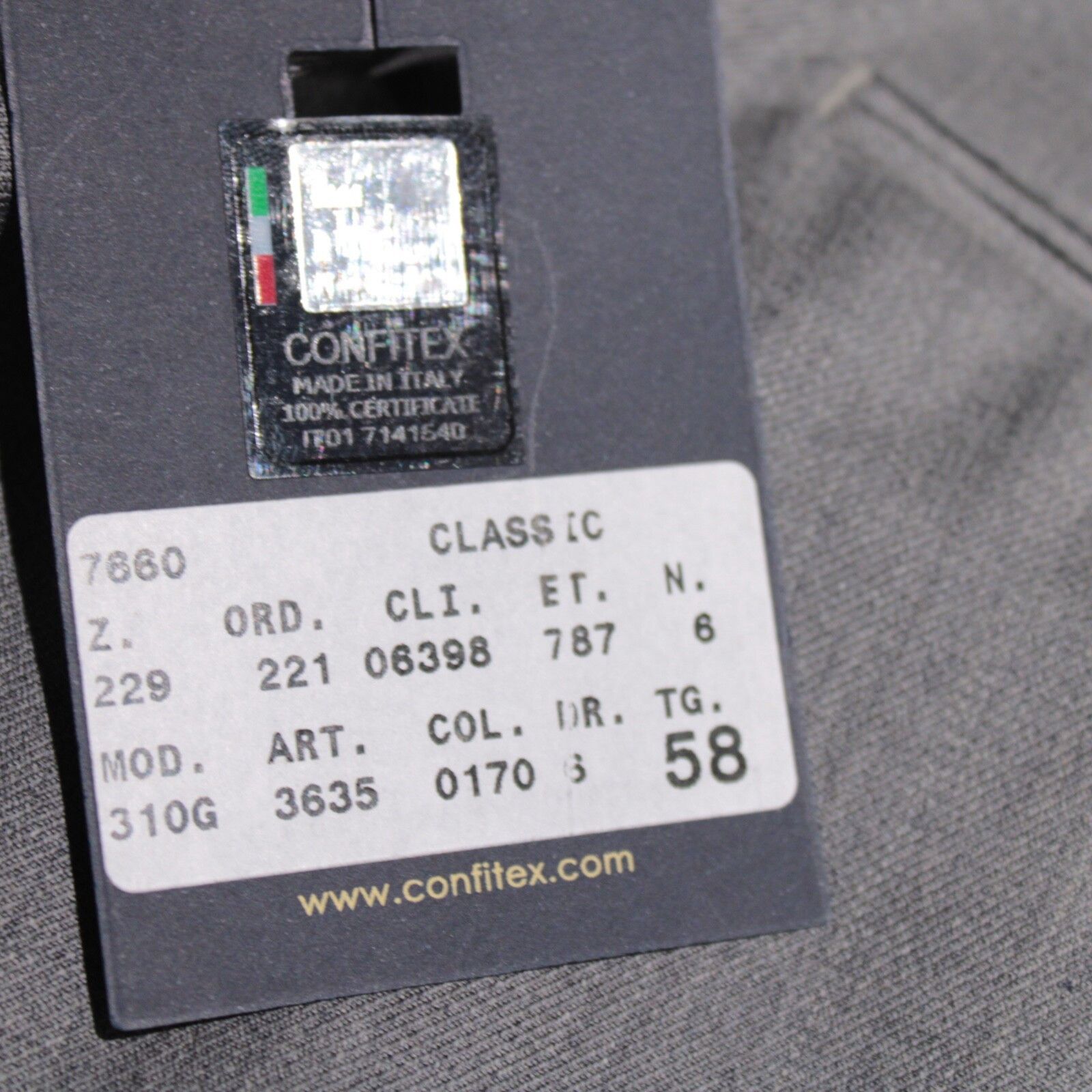 Other Germano New with tags Dress Pants Size 42 US In Gray Size US 42 / EU 58 - 4 Thumbnail