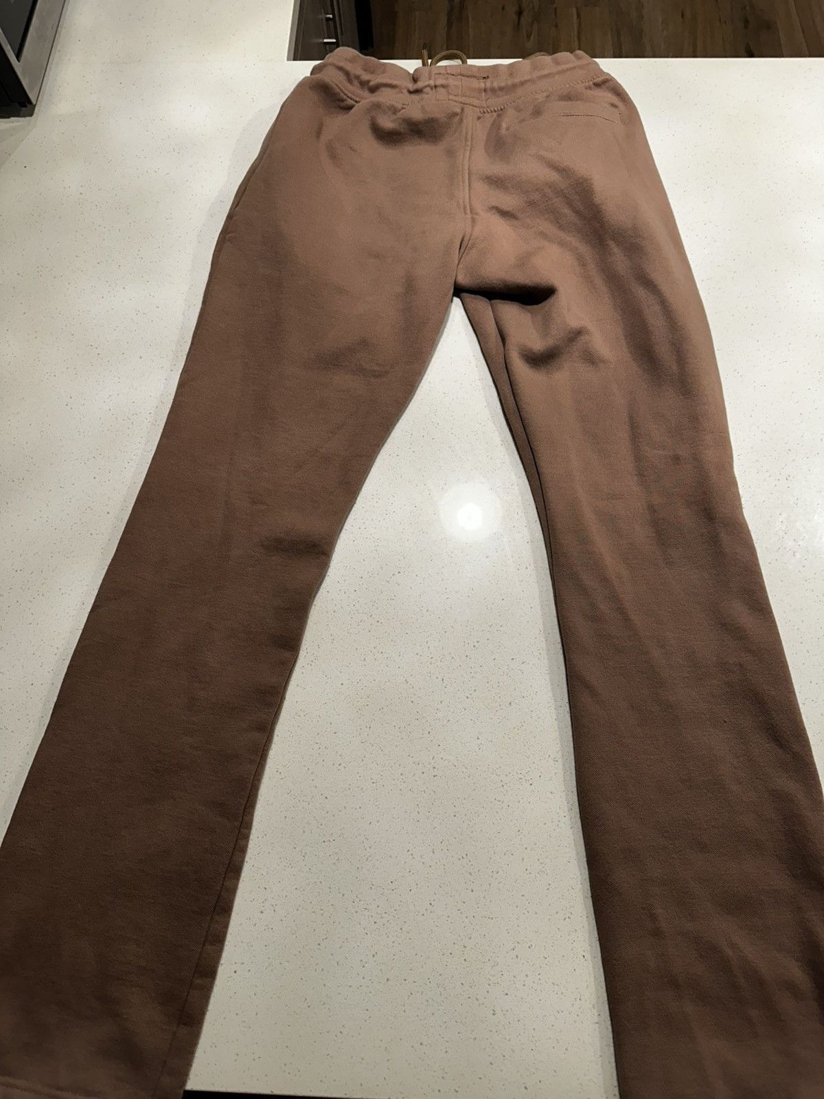 Pacsun Brown straight leg sweatpants Size US 30 / EU 46 - 2 Thumbnail