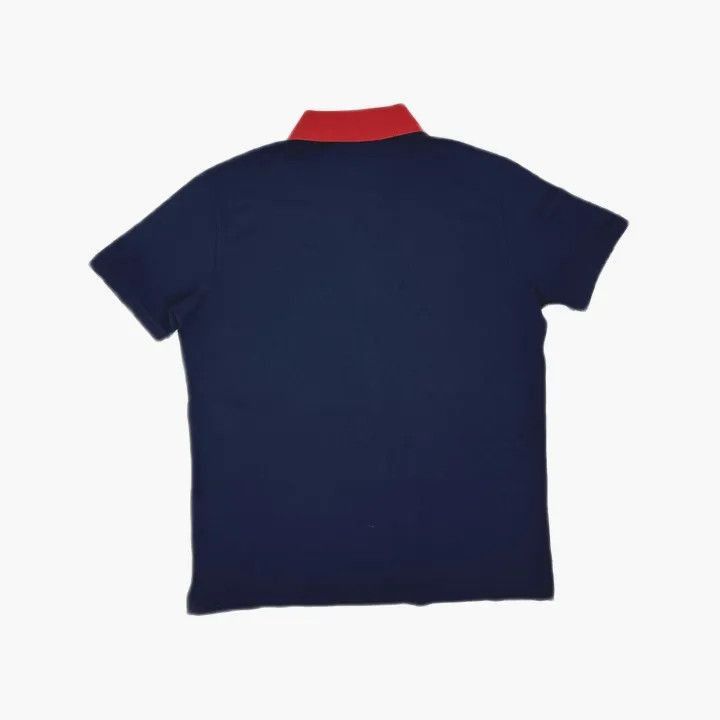 Gucci Gucci Gucci GG Logo Embroidered Color Block Polo Shirt -25 Size US L / EU 52-54 / 3 - 3 Thumbnail