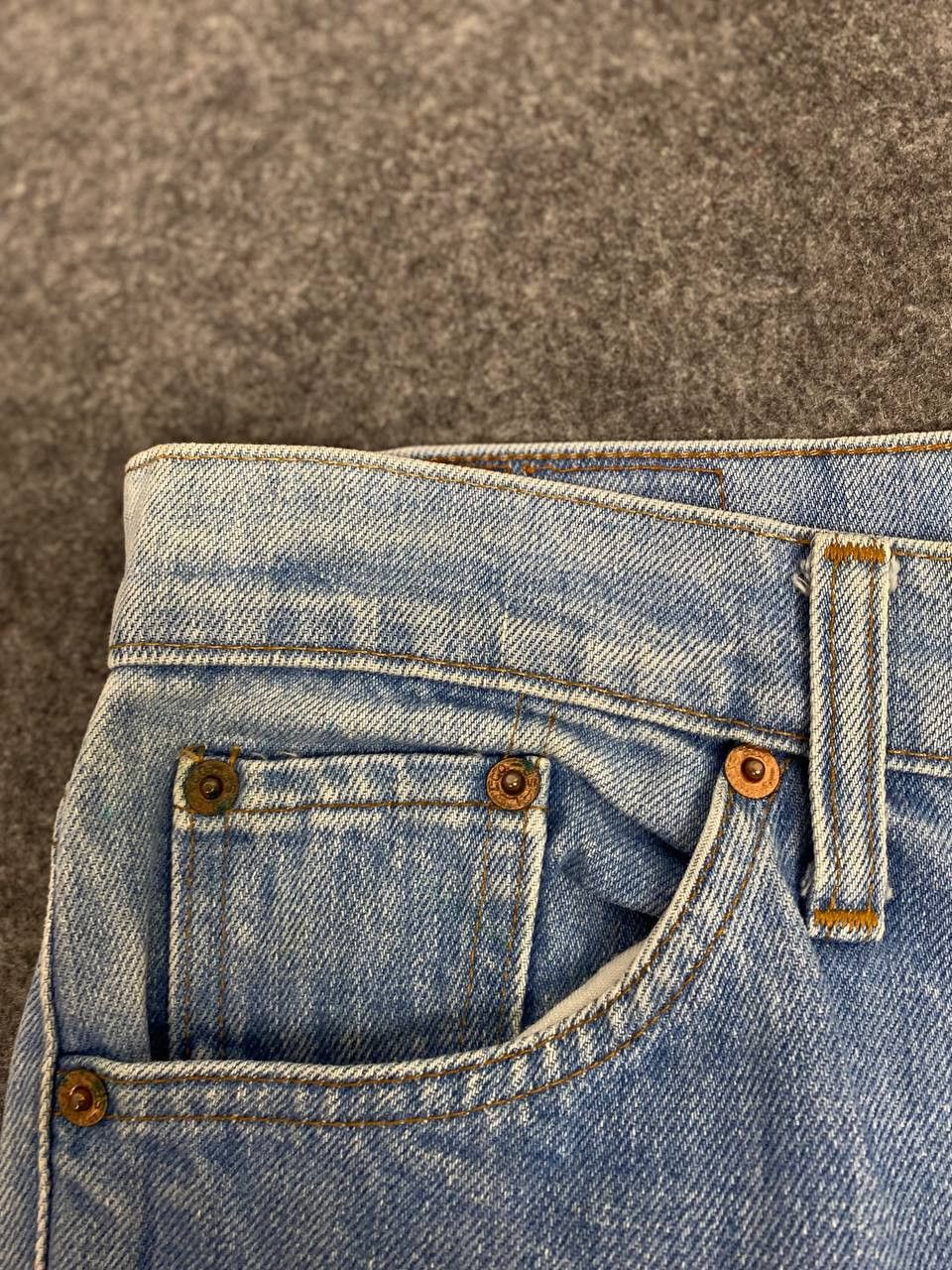 Levi's vintage levis lightwash denim nice design Size US 28 / EU 44 - 8 Thumbnail