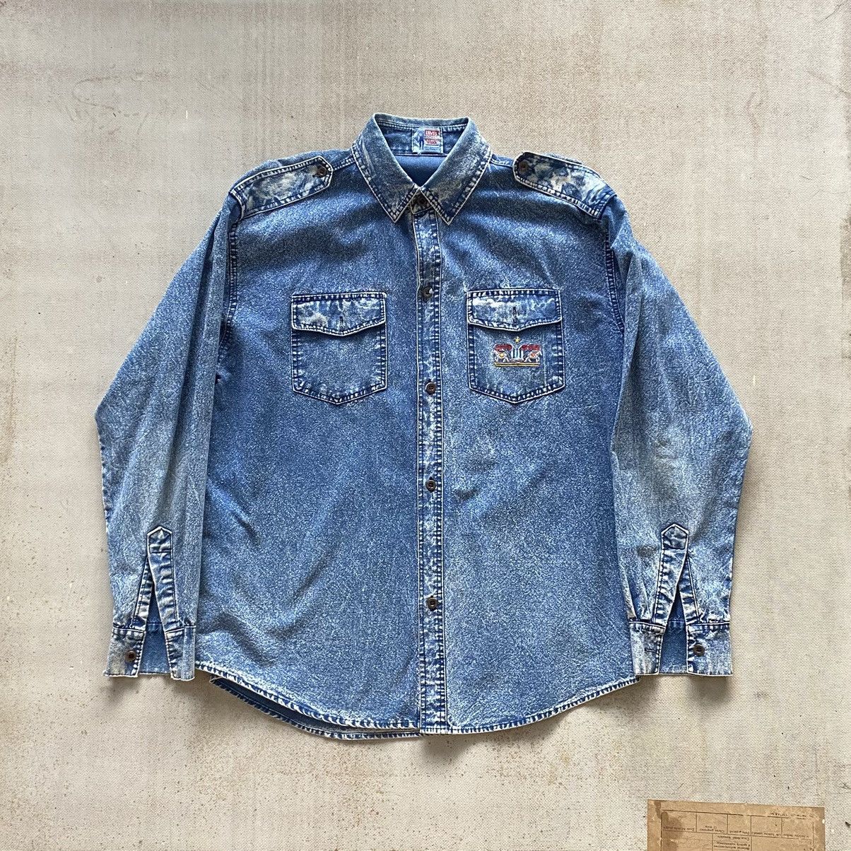 Levi's Vintage Clothing LVC 1960's Western Shorthorn Shirt | Grailed