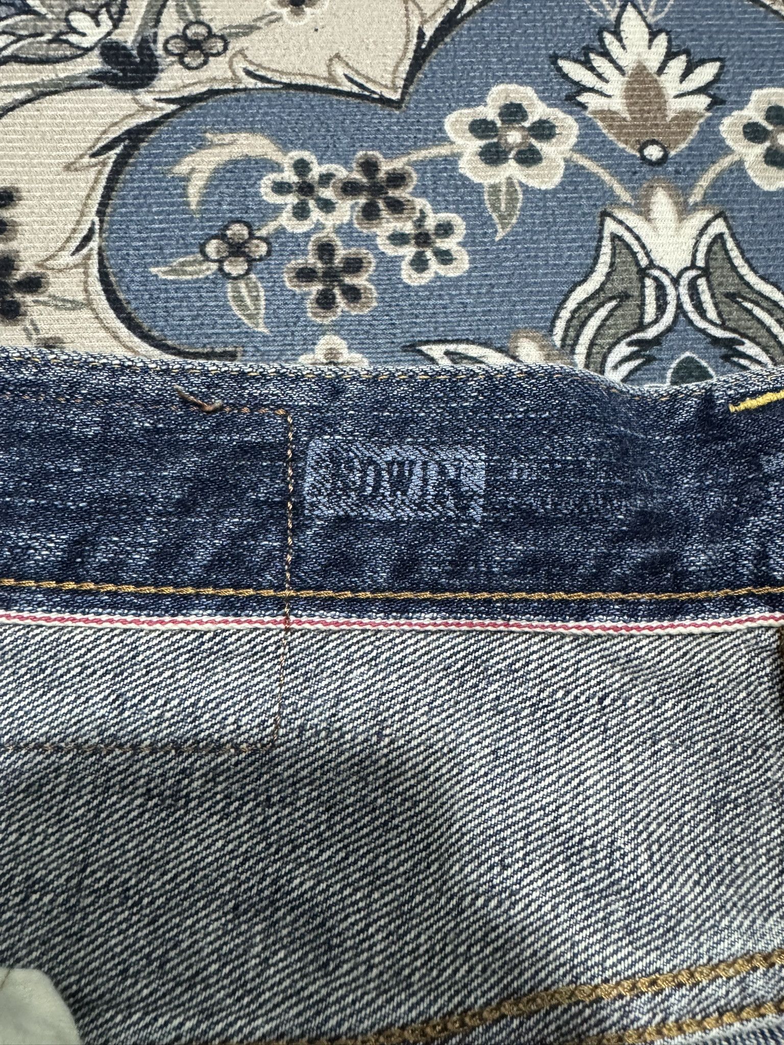 Edwin × Japanese Brand Vintage Edwin 505 Zipper Selvadge Redline Jeans Sun Faded Size US 34 / EU 50 - 8 Thumbnail