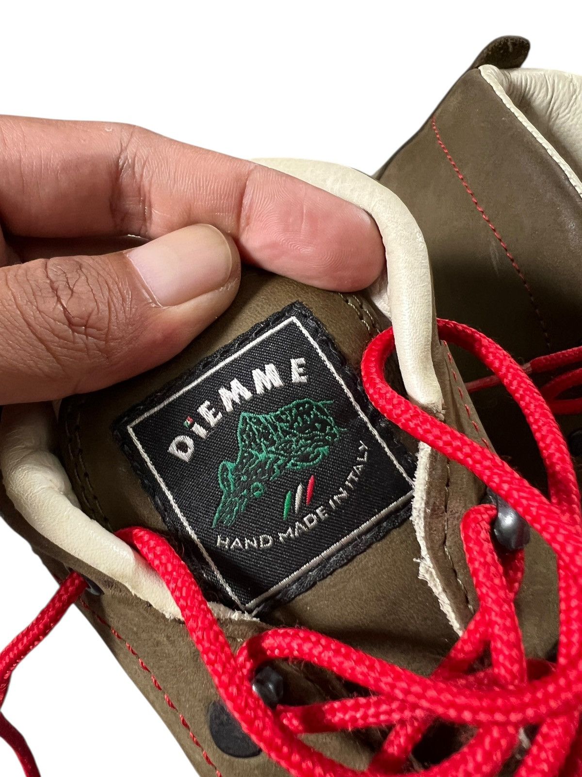 Diemme Vintage Diemme Olive Hand Made Mountain Boots Size US 10 / EU 43 - 10 Thumbnail