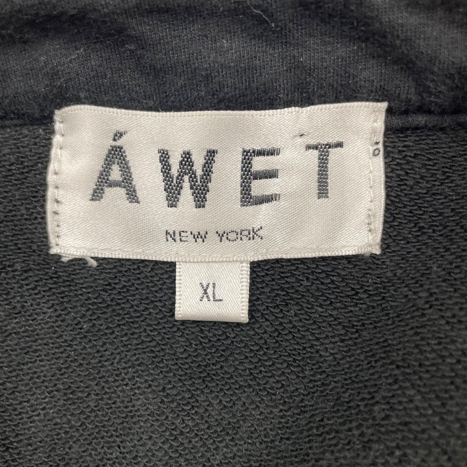 Other Awet Men’s Pullover Embroidered Henley Sweatshirt Black • XL Size US XL / EU 56 / 4 - 3 Thumbnail