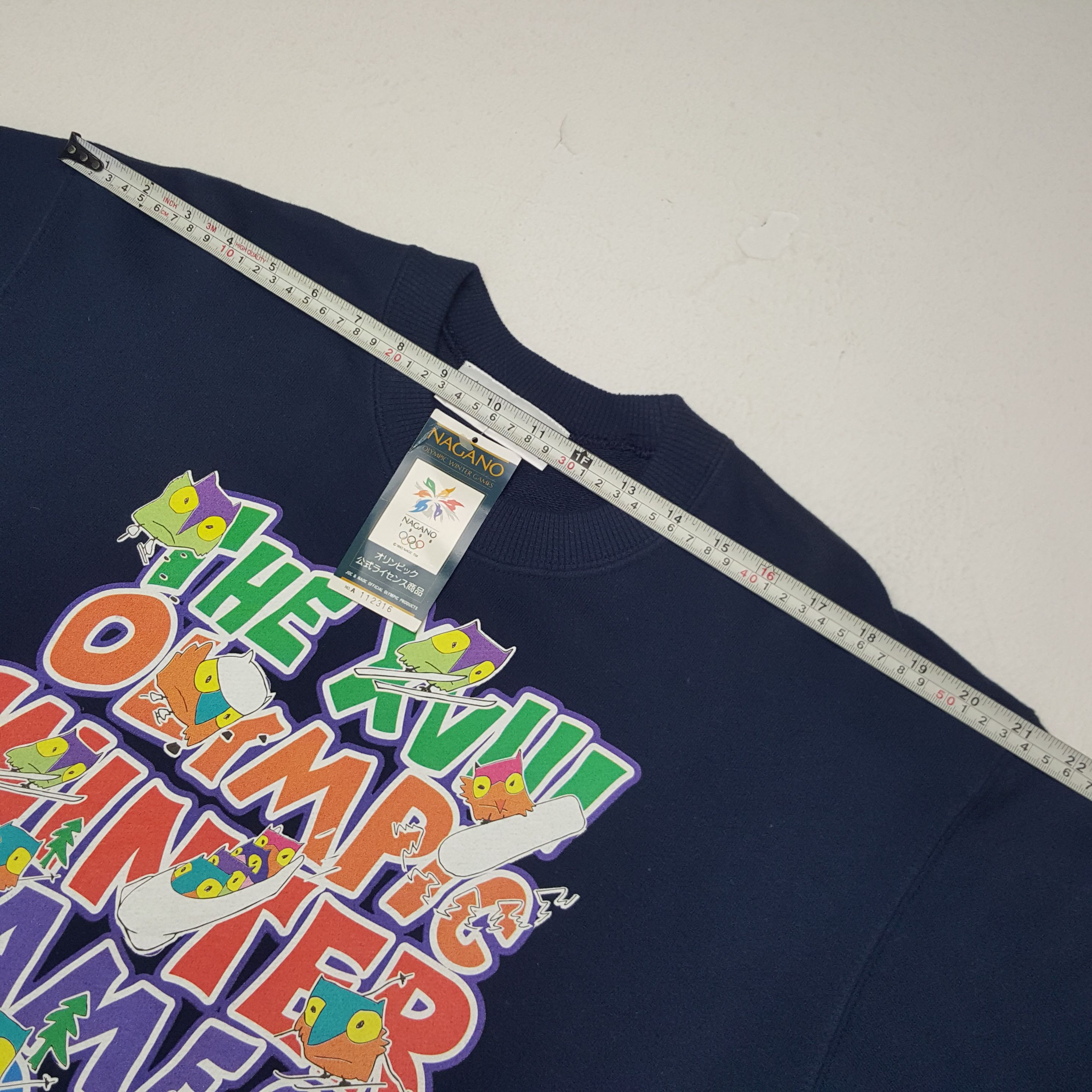 USA Olympics × Vintage Vintage Nagano 1998 Sweatshirt Size US M / EU 48-50 / 2 - 5 Thumbnail