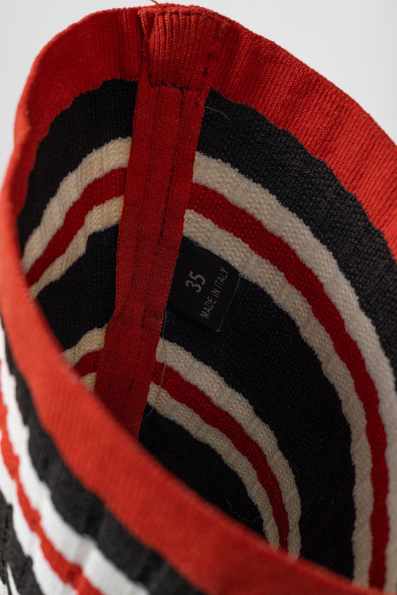 Givenchy Givenchy Black Over-the-Knee Star & Stripe Sock Rain Boots Size US 4.5 / IT 34.5 - 9 Thumbnail