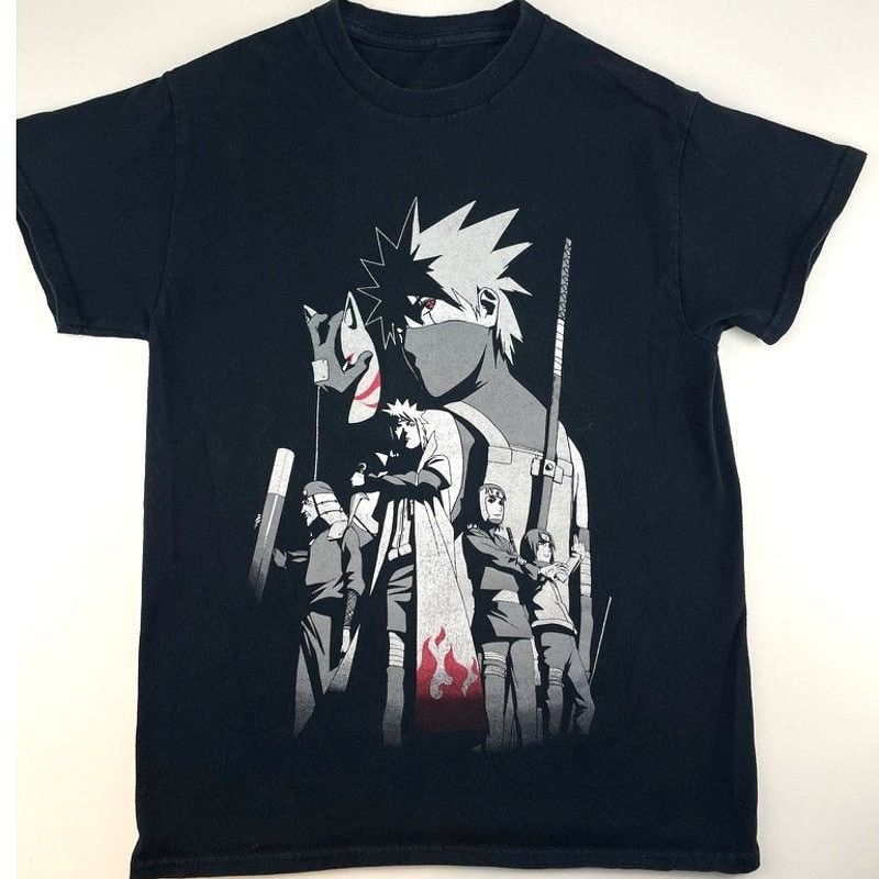 Vintage NARUTO Mens T-Shirt (S) Y2K Shippuden Ripple Junction Anime Size US S / EU 44-46 / 1 - 3 Thumbnail