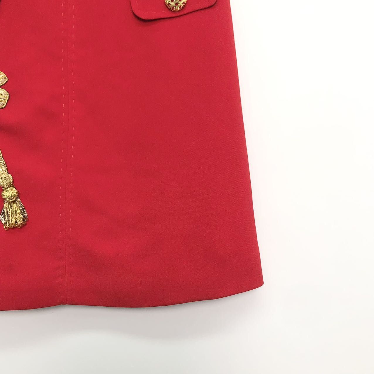 Dolce & Gabbana Dolce&Gabbana Red Sleeveless Women Dress K26WX Size S / US 4 / IT 40 - 4 Thumbnail