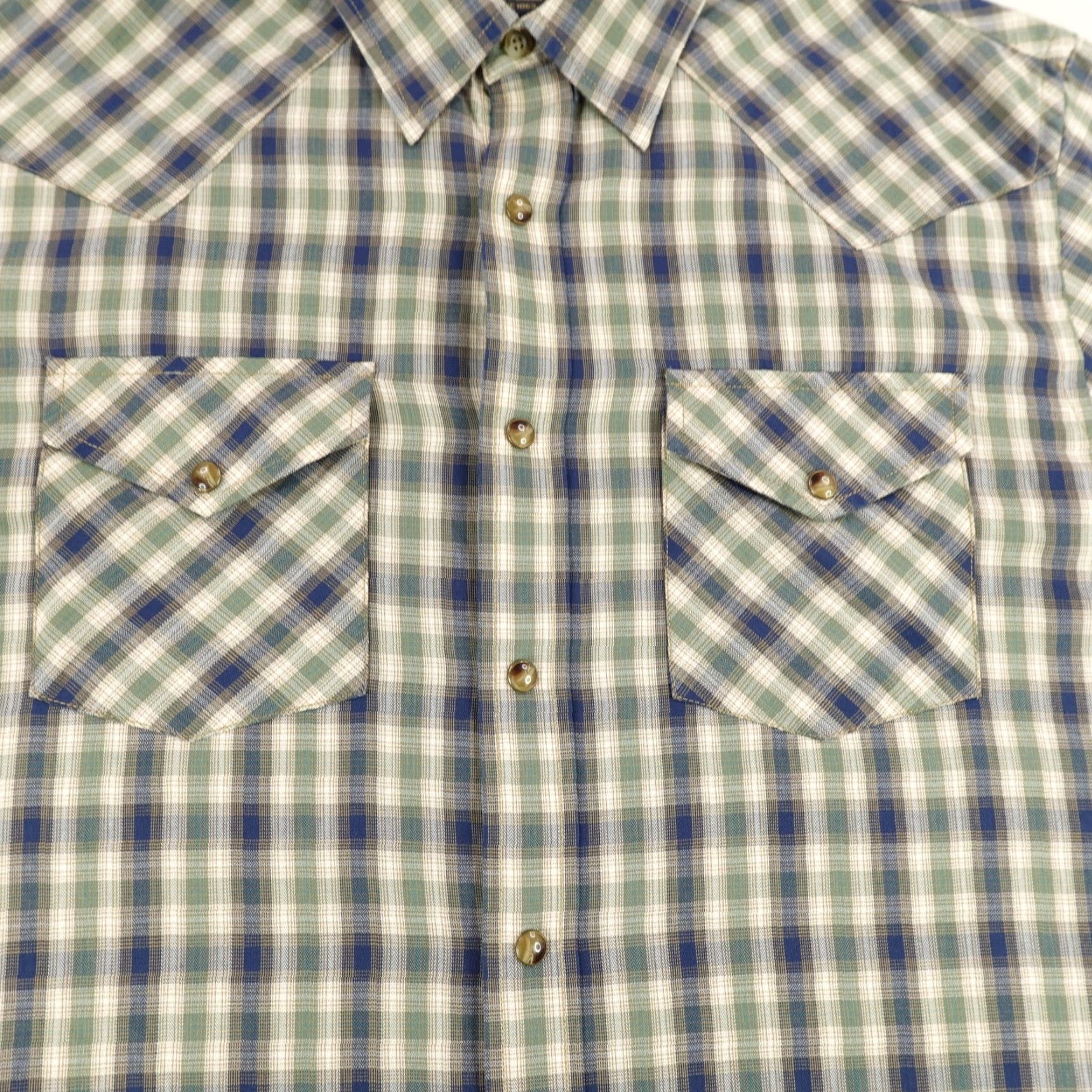 Pendleton Pendleton Shirt Mens M Blue Plaid Frontier Western Pearl Snap Pocket Size US M / EU 48-50 / 2 - 3 Thumbnail