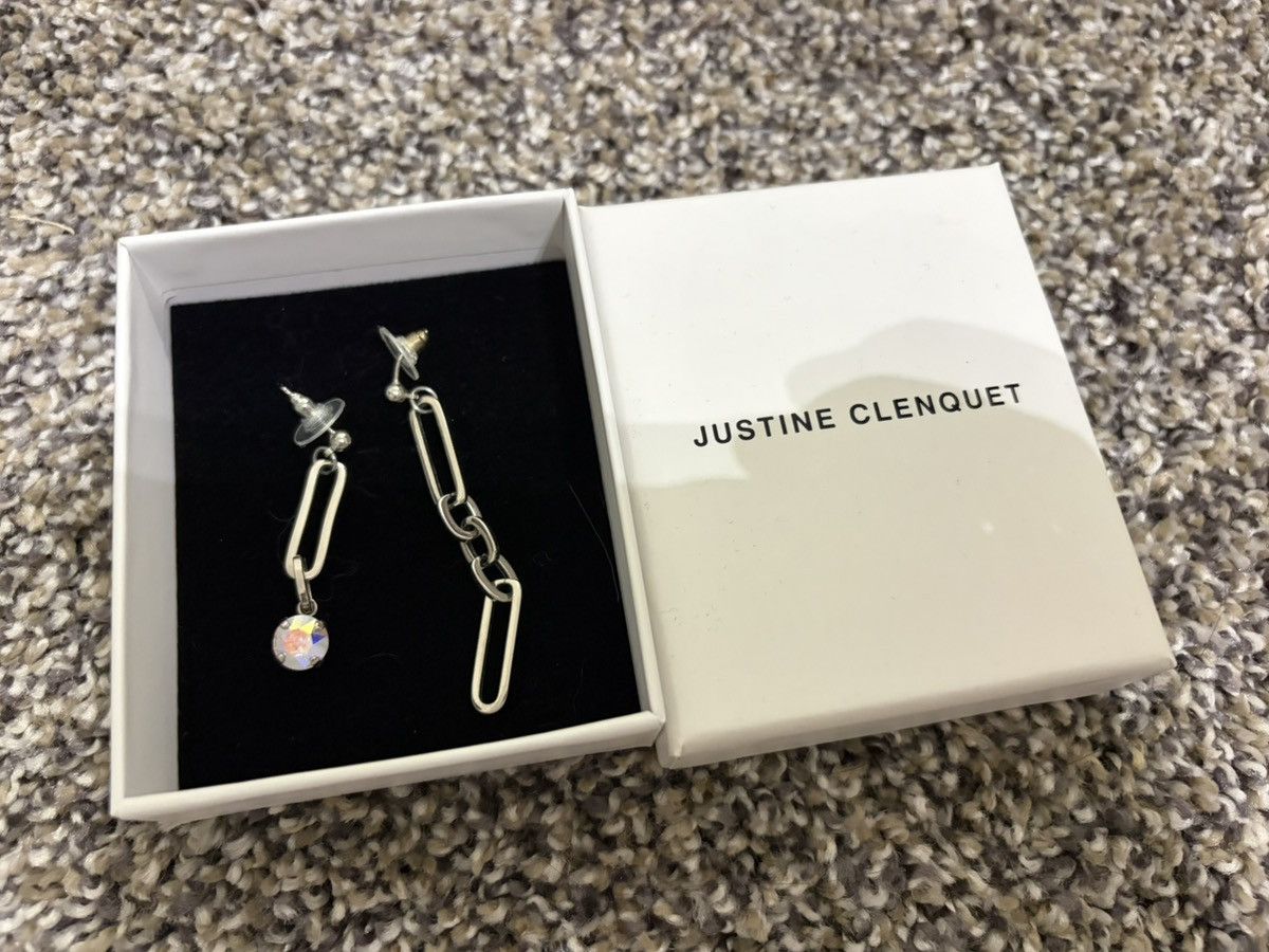 Justine Clenquet Justin Clenquet Ali Earrings Silver/Aurora Size ONE SIZE - 2 Thumbnail